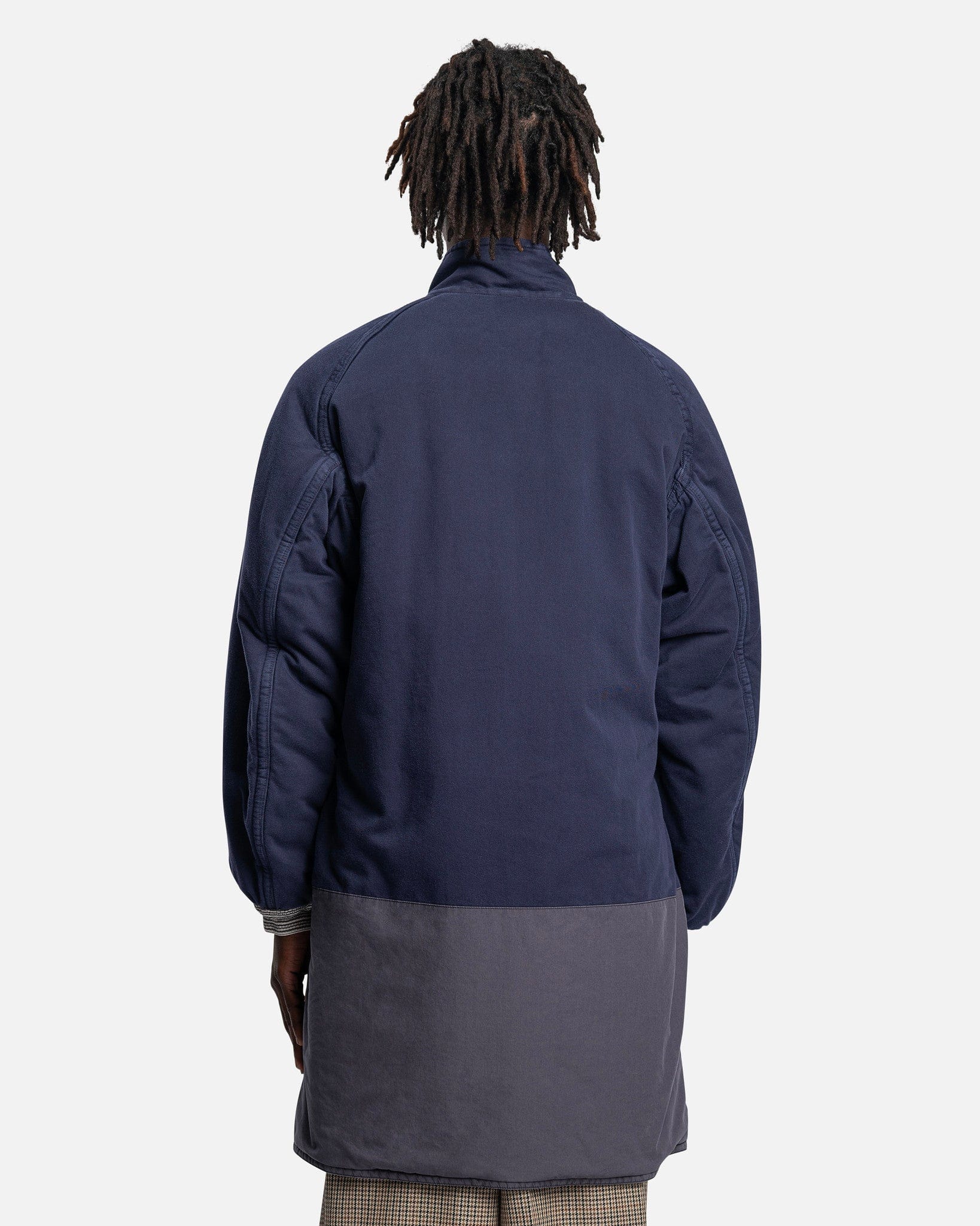 Hybrid Padded Coat In Navy Maison margiela – Гарантія оригінальності – детальний вид