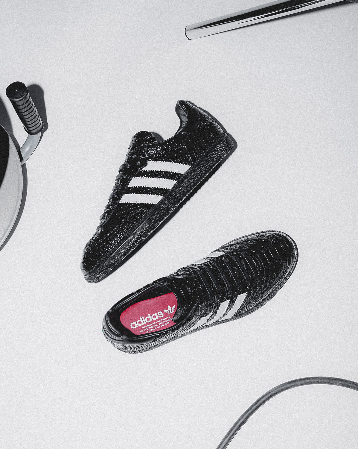 Оригінальна Samba Og *black Croc* *made In Italy* Adidas – збільшений вид - ADIDAS
