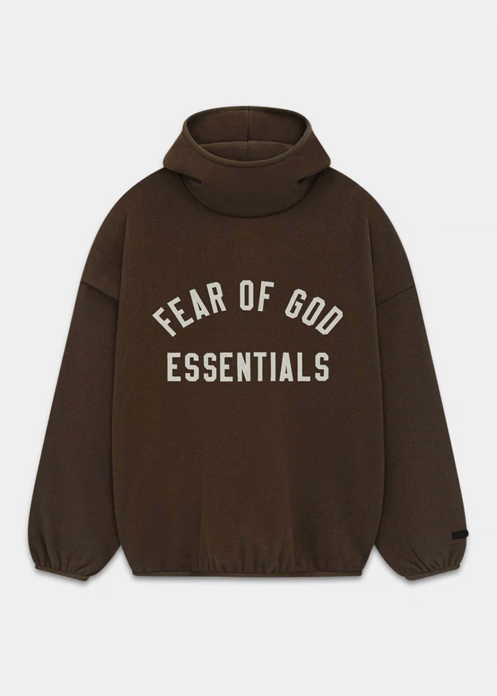 Оригінальна Brown Brushed Yarn Hoodie Fear of god – боковий вид