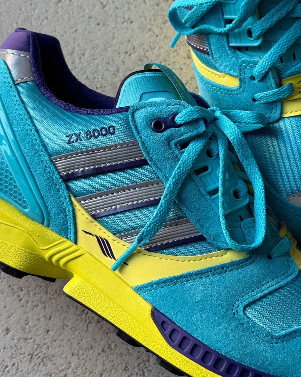 Оригінальна Zx 8000 Consortium *jacques Chassaing & Markus Thaler* Adidas – детальний вид