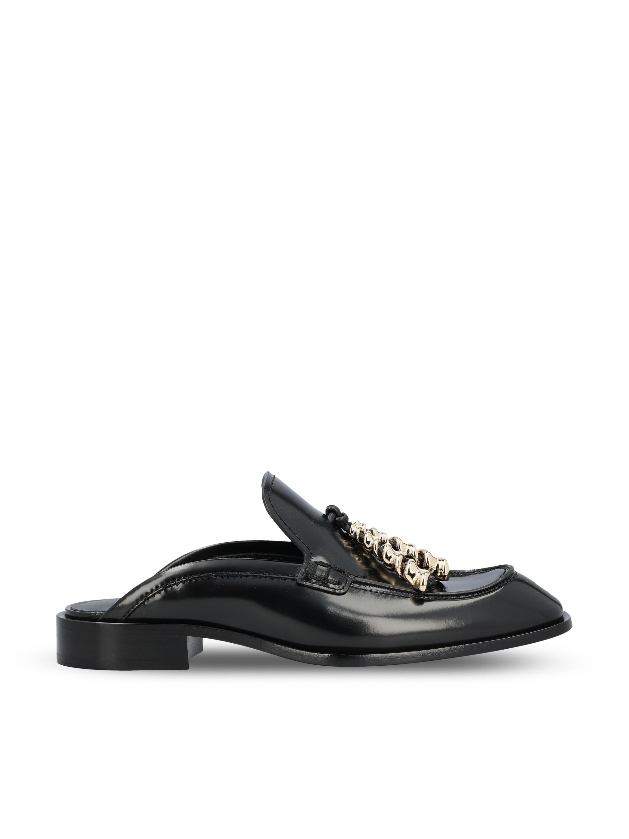 Leather Calfskin Mule Loafers Loewe оригінал – Купити в Україні – боковий вид