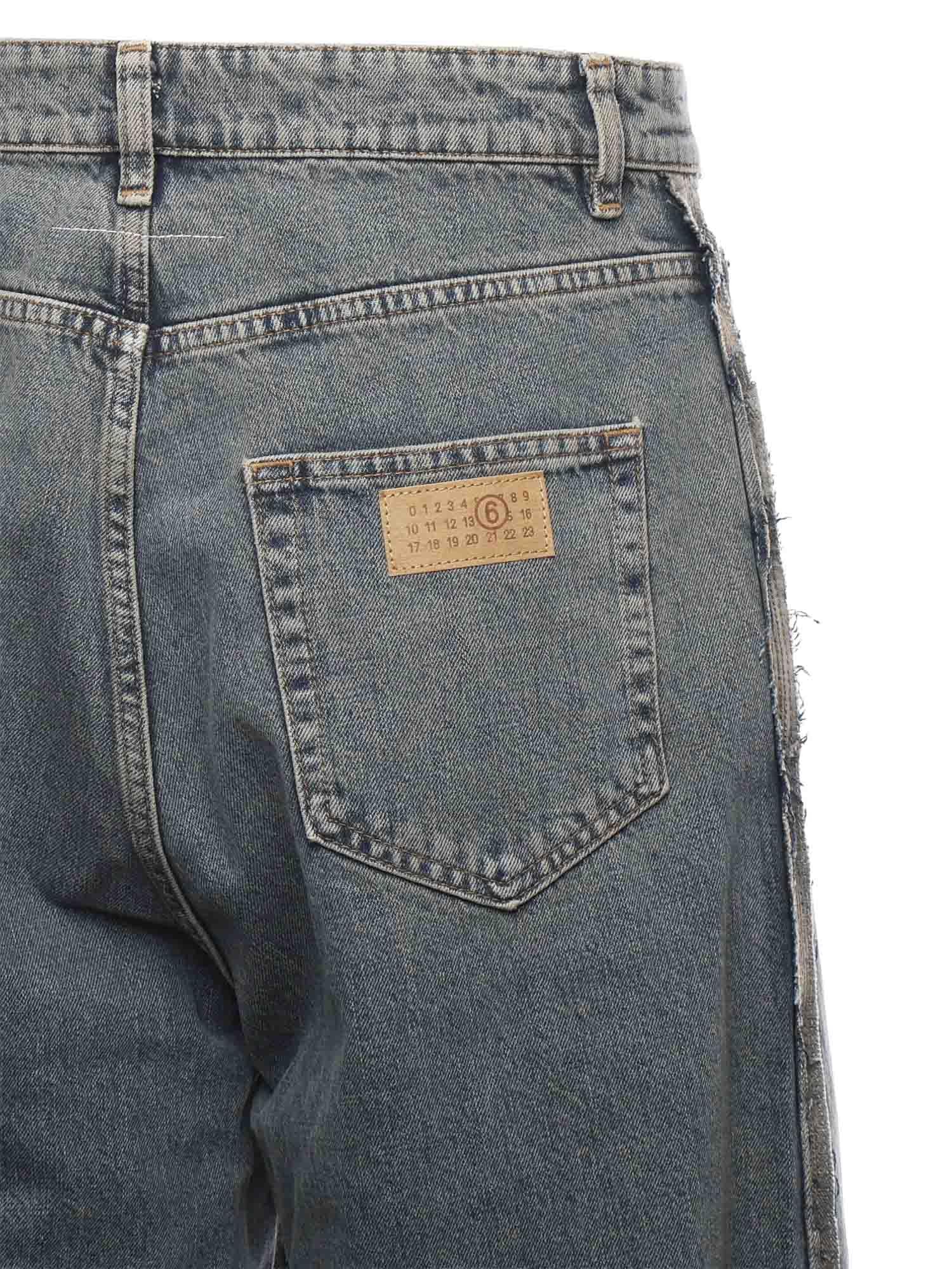 Jeans A Gamba Larga Maison margiela – Гарантія оригінальності – вид ззаду