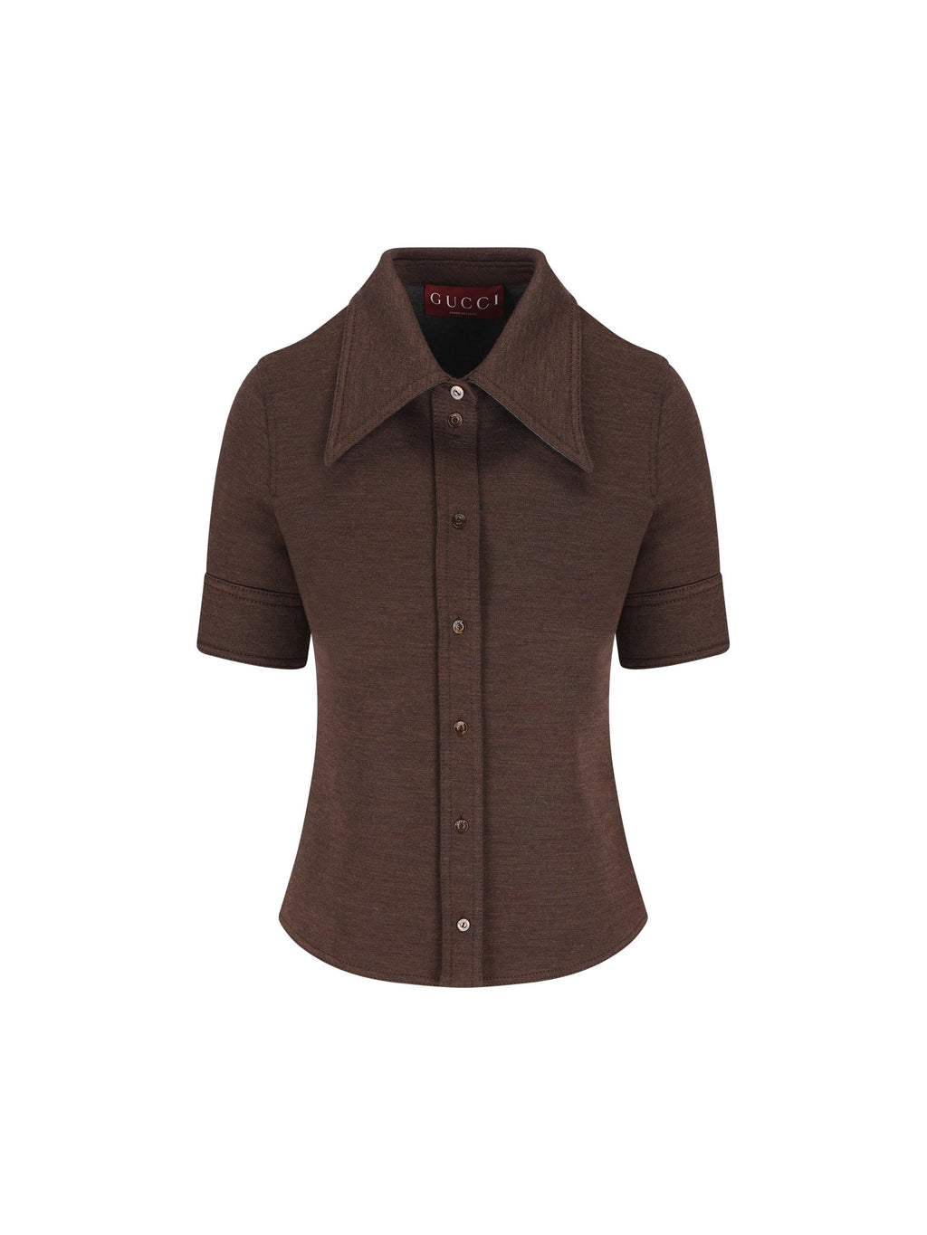 Cotton And Wool Shirt Gucci оригінал – Купити в Україні – боковий вид