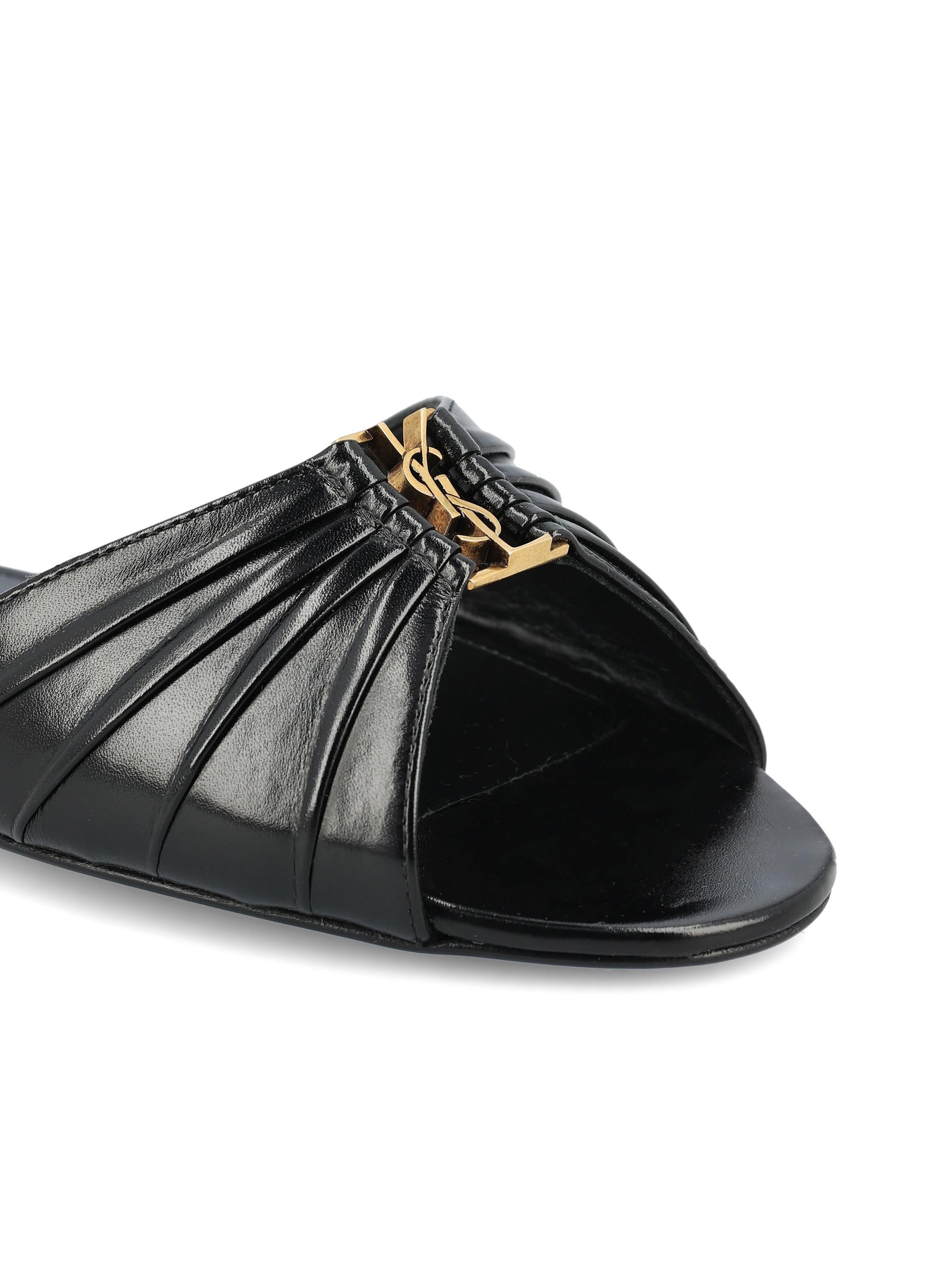 Babylone Suede Sandals Saint laurent – Гарантія оригінальності – збільшений вид