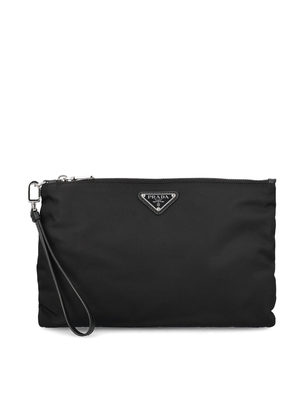 Pouch In Re Nylon E Saffiano Prada оригінал – Купити в Україні – боковий вид
