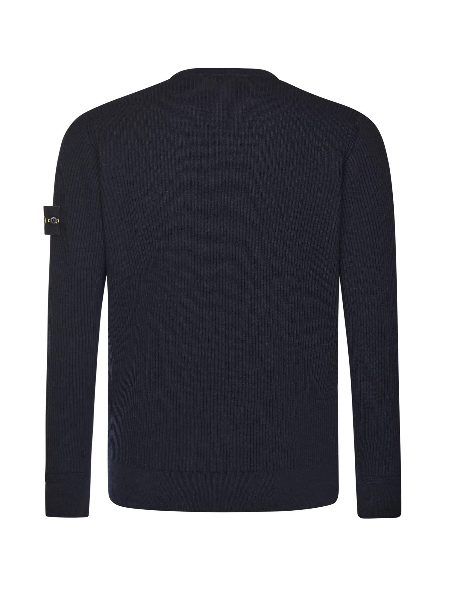 Оригінальна Maglione Con Bordi A Costine Stone island – детальний вид