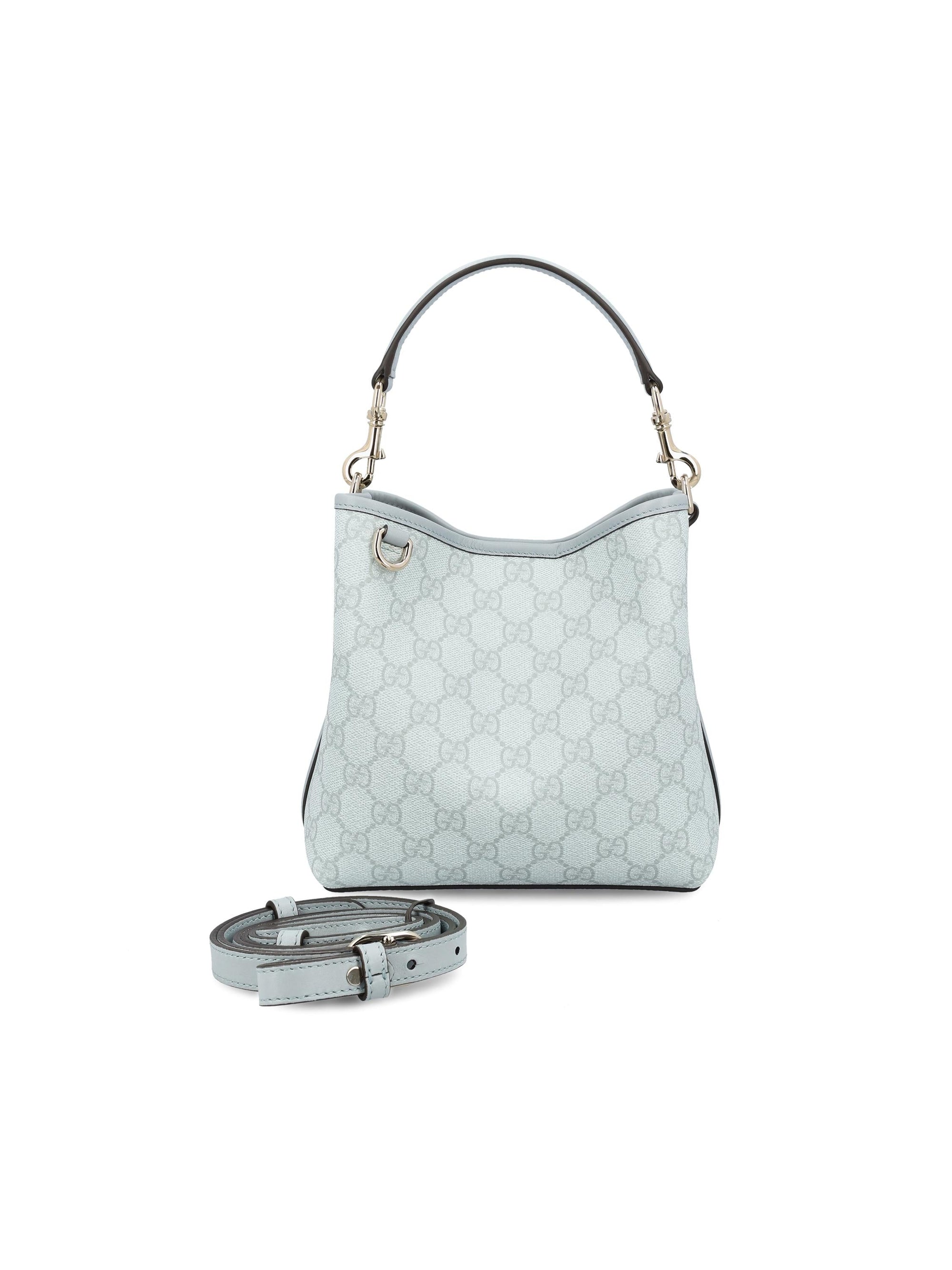Оригінальна Borsa A Secchiello Gg Emblem Piccola Gucci – боковий вид