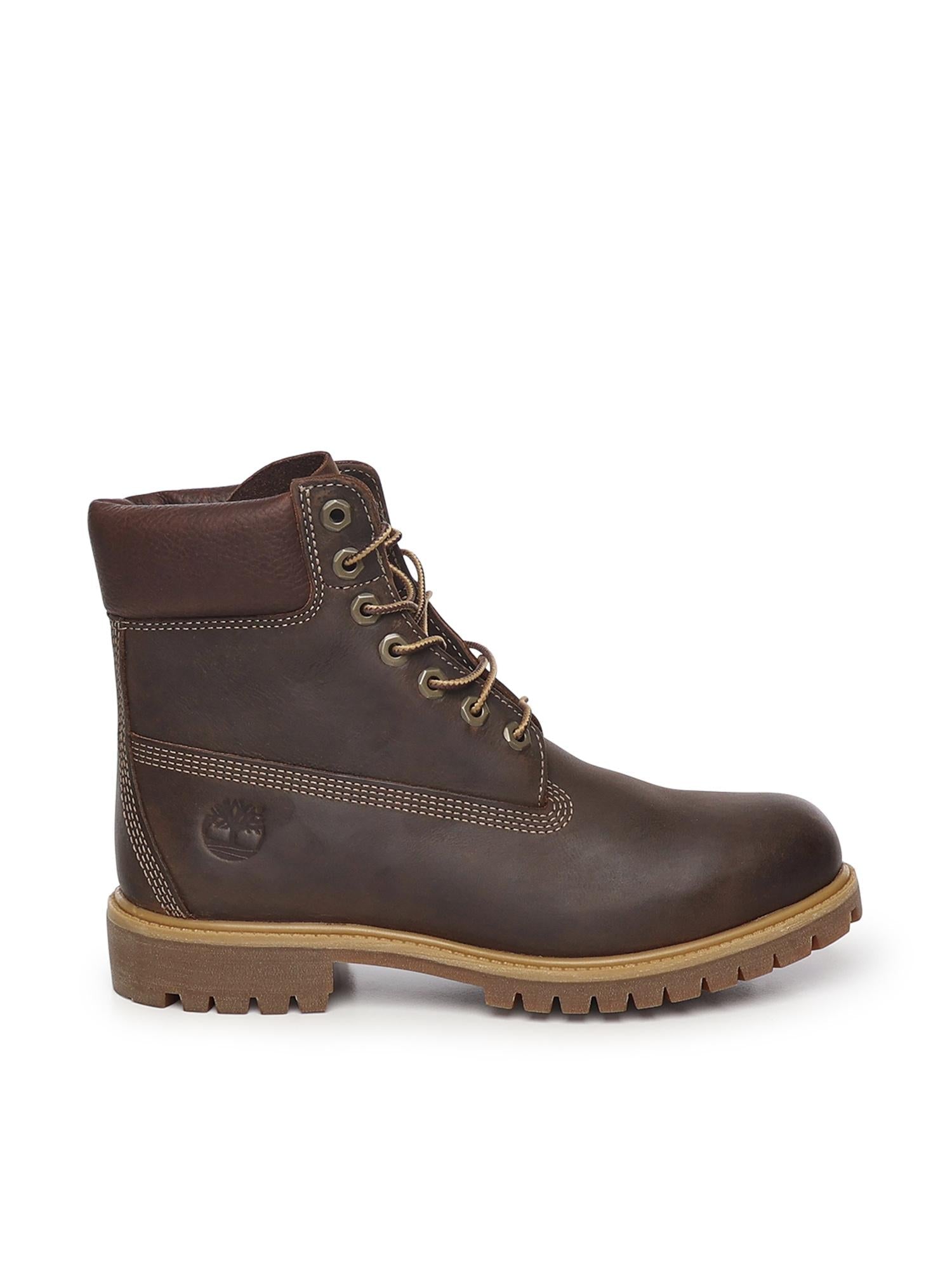 Stivaletti Stringati In Pelle Timberland – Гарантія оригінальності – боковий вид