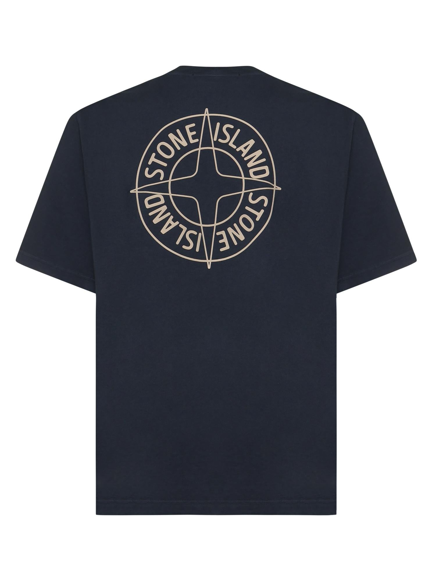 T-Shirt Con Stampa Stone Stone island оригінал – Купити в Україні – детальний вид