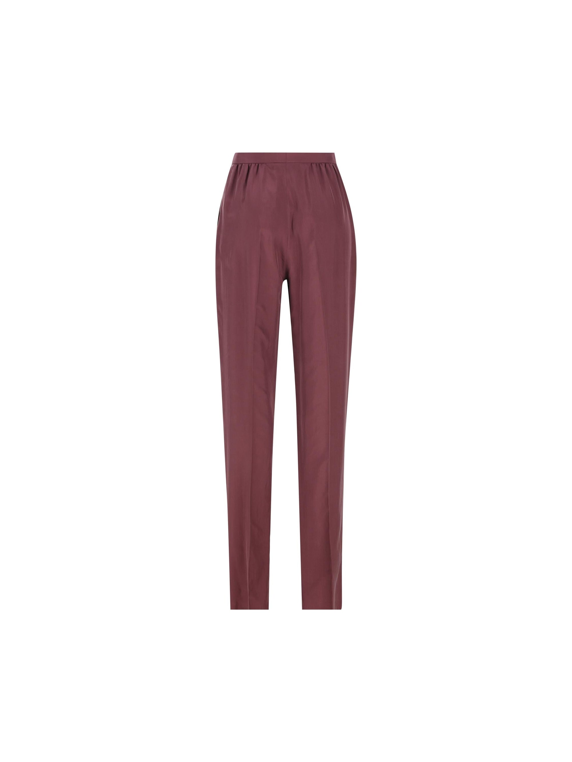 Оригінальна Silk Trousers Saint laurent – вид ззаду