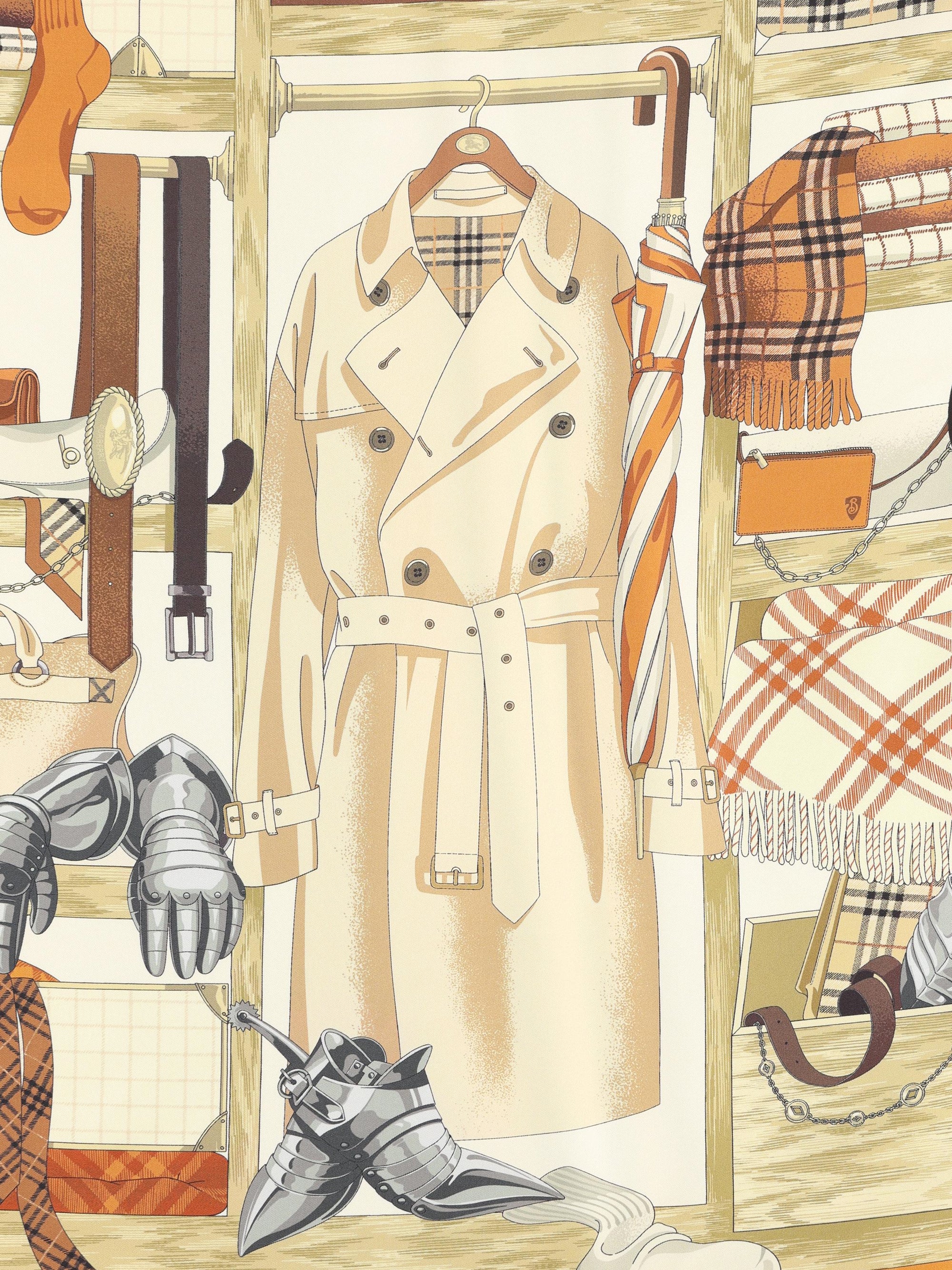 Wardrobe Scarf Burberry оригінал – Купити в Україні – вид ззаду