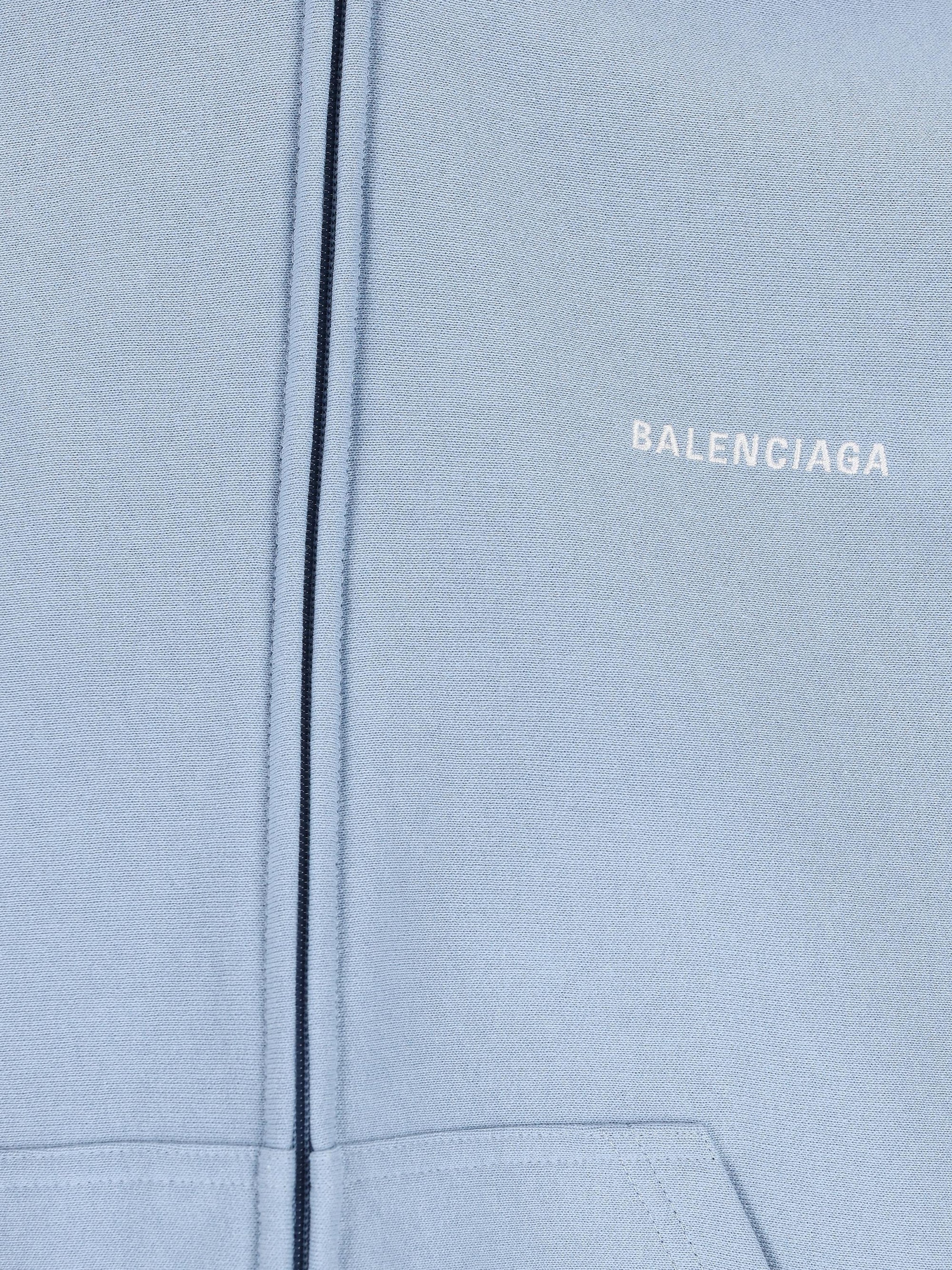 Оригінальна Hoodie Con Zip Laurel Classic Balenciaga – детальний вид - BALENCIAGA