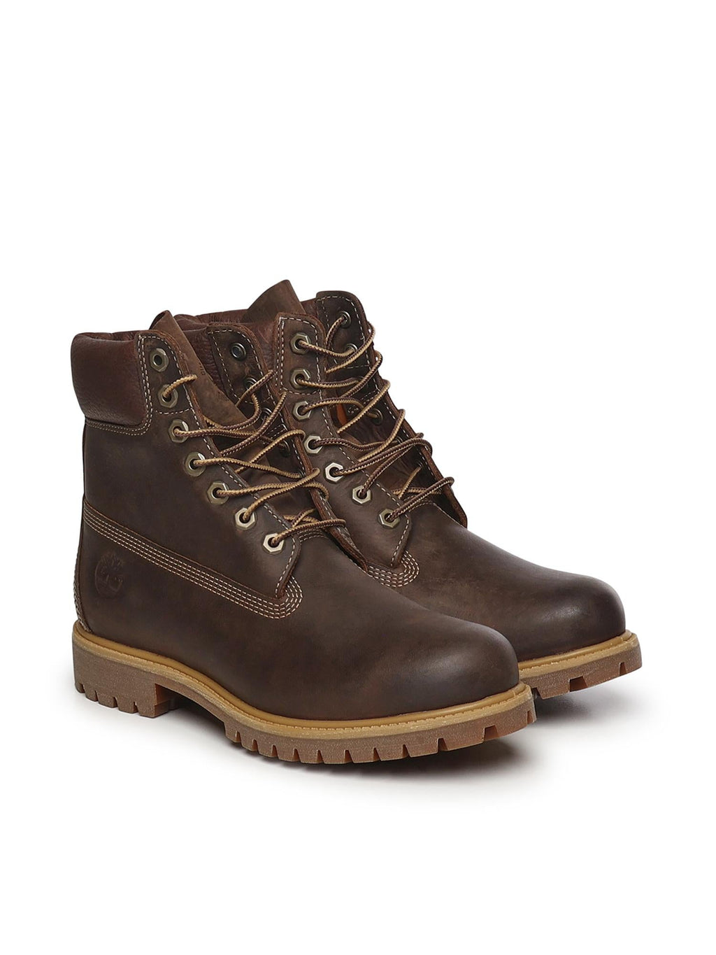 Stivaletti Stringati In Pelle Timberland – Гарантія оригінальності – вид ззаду