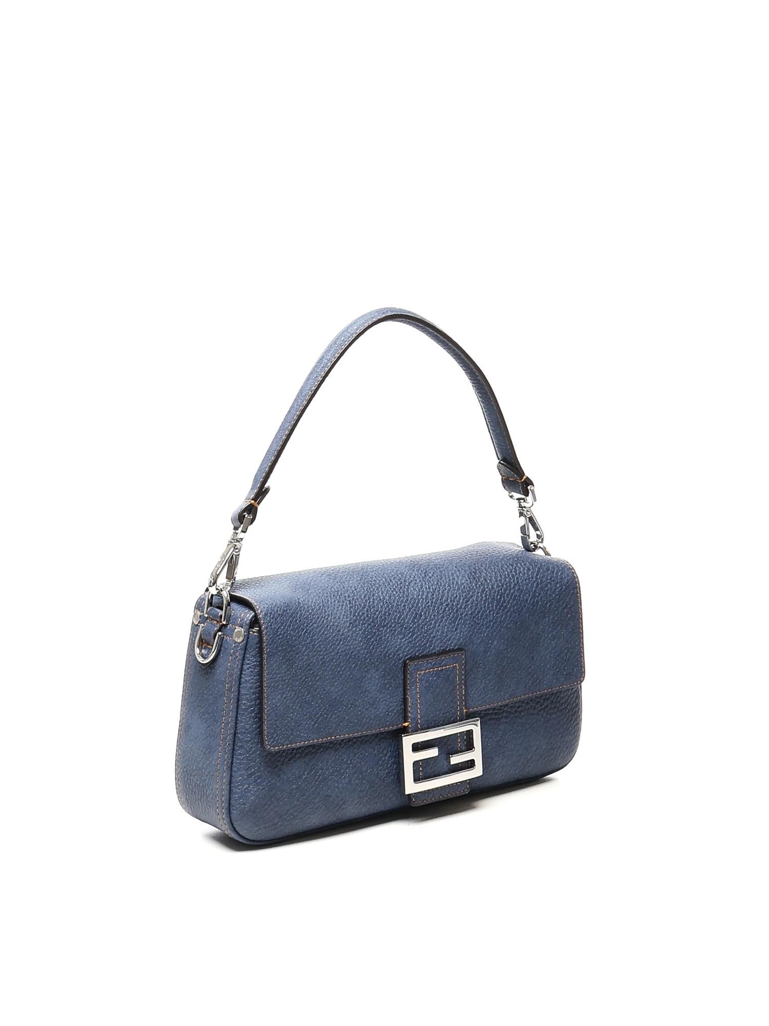 Borsa Baguette In Pelle Fendi – Гарантія оригінальності – вид ззаду