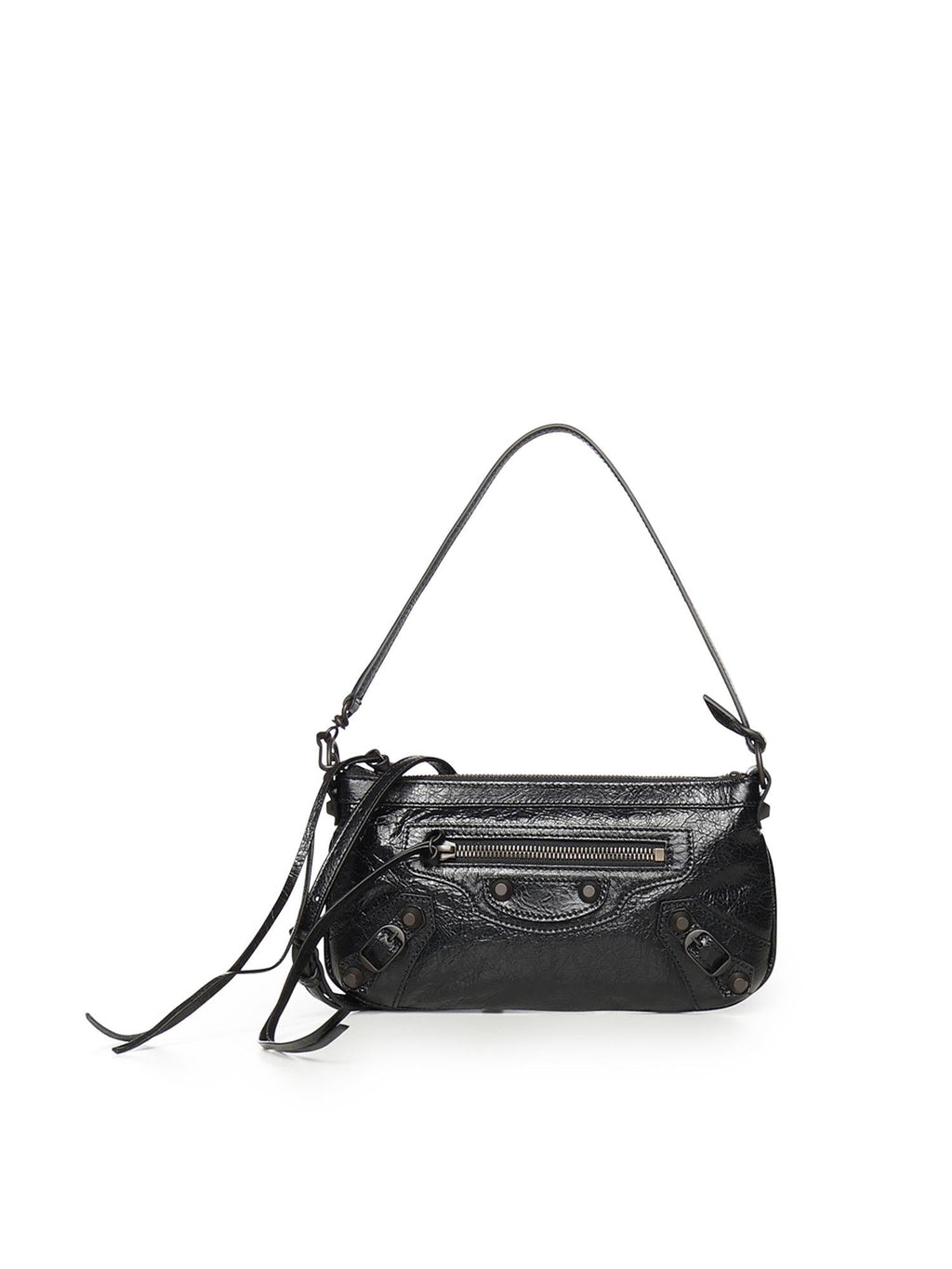 Pochette Con Tracolla Le City In Pelle DI Agnello Arena Balenciaga – Гарантія оригінальності – боковий вид