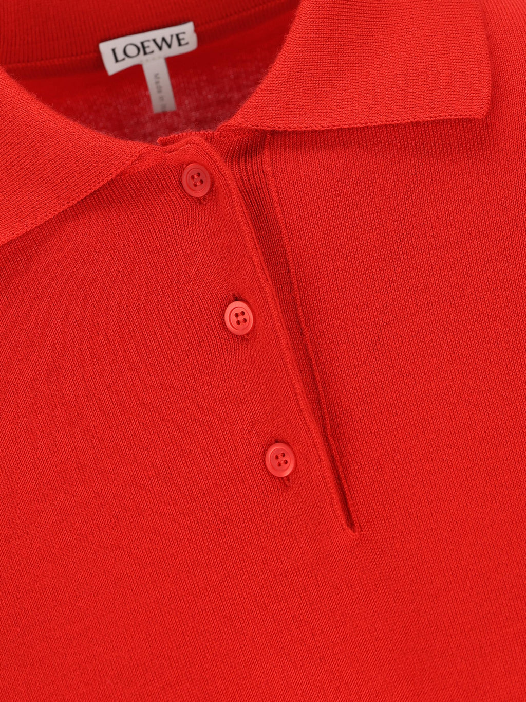 Оригінальна Cashmere And Silk Polo Loewe – детальний вид