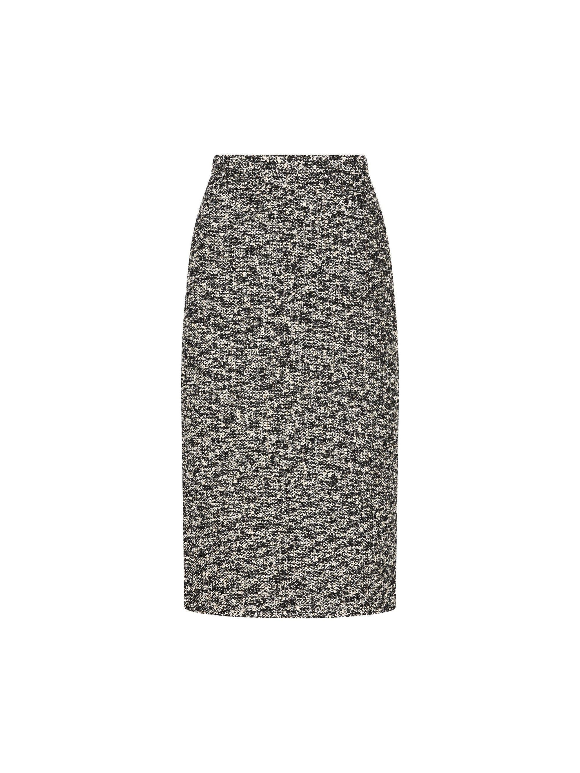 Bouclé Fabric Skirt Gucci – Гарантія оригінальності – боковий вид