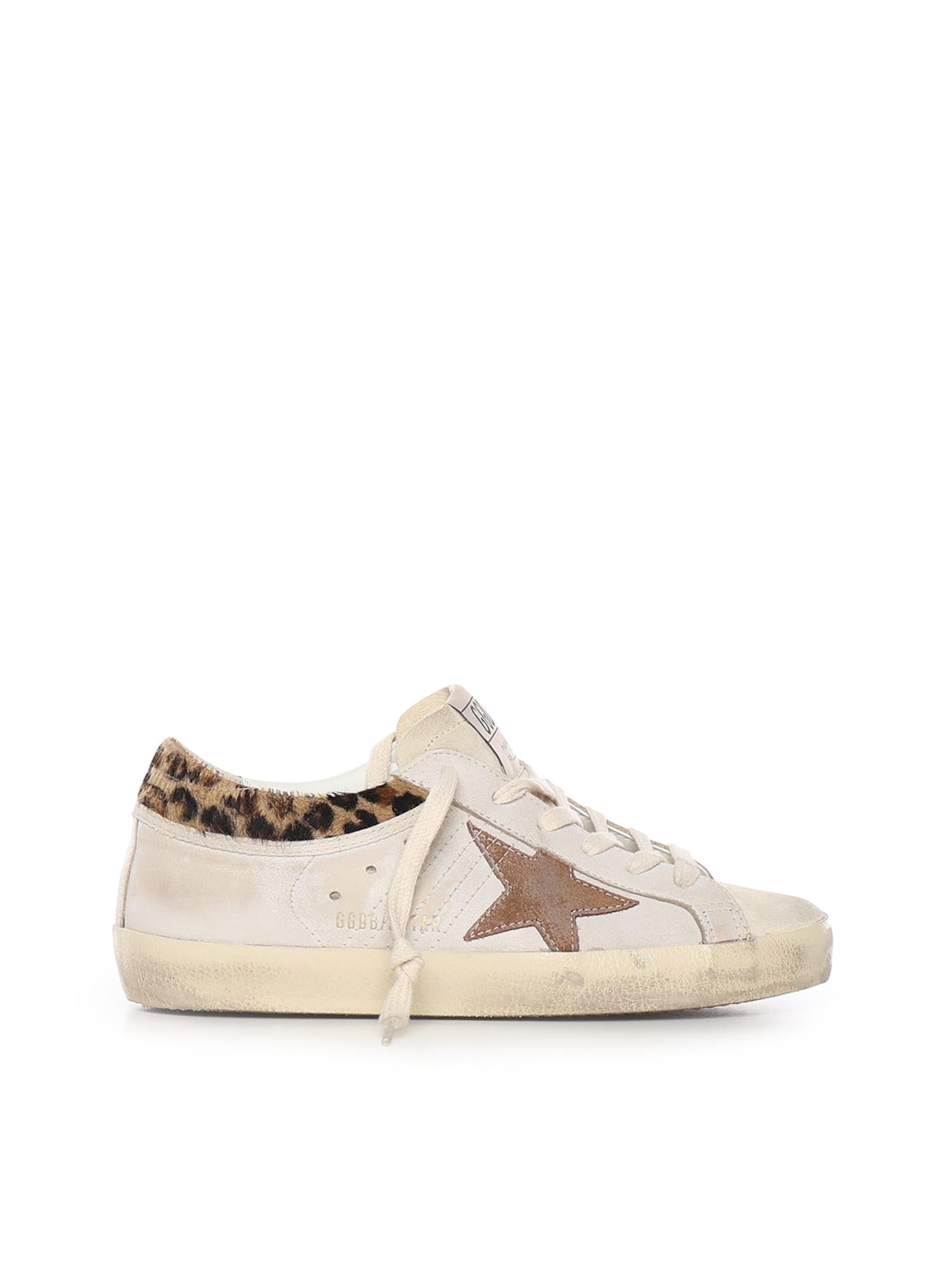 Sneakers Super-Star In Pelle Golden goose – Гарантія оригінальності – боковий вид