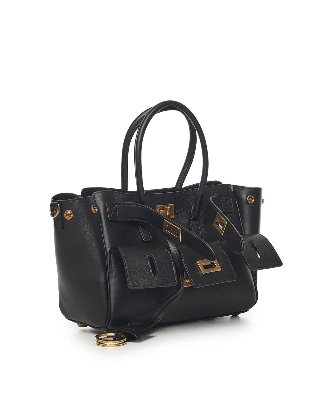 Оригінальна Borsa Carry All Bel Air Mini In Pelle Balenciaga – вид ззаду