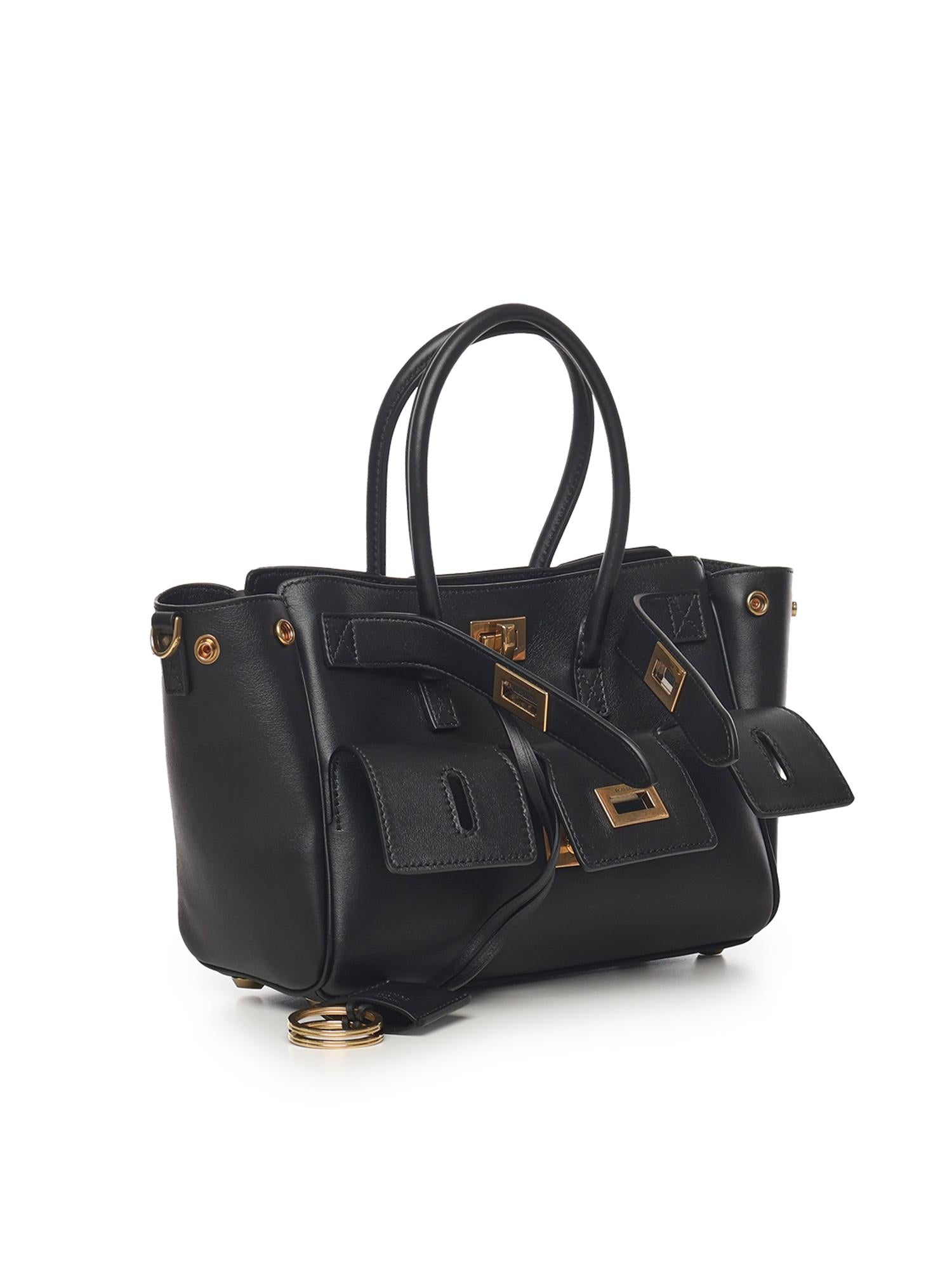 Оригінальна Borsa Carry All Bel Air Mini In Pelle Balenciaga – вид ззаду