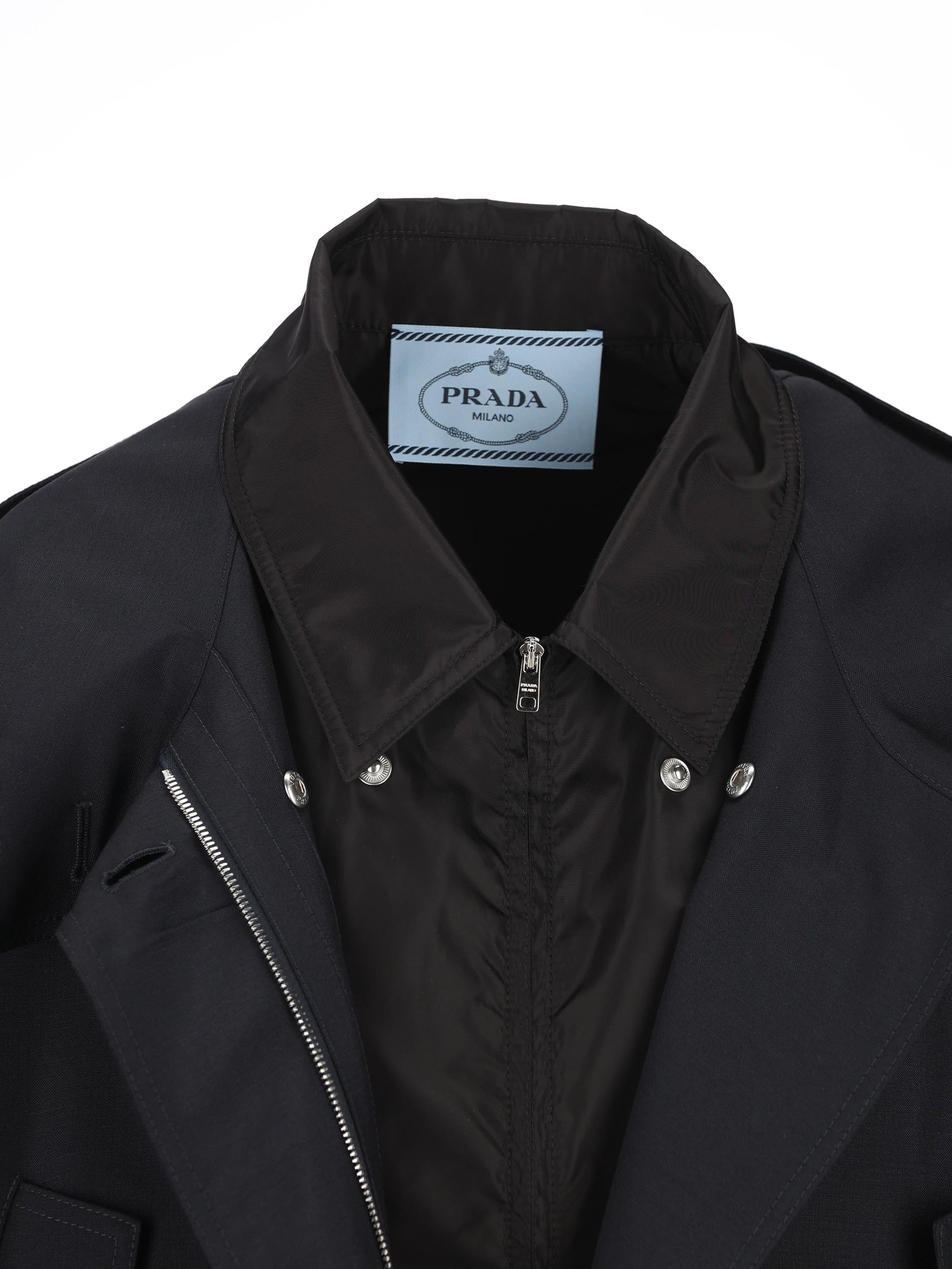 Parka In Lana E Mohair Prada – Гарантія оригінальності – збільшений вид