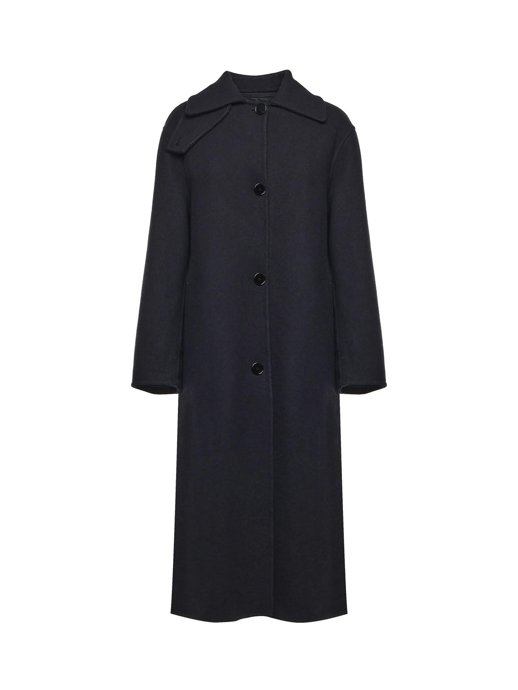 X Jil Sander Cappotto Barrelene Moncler оригінал – Купити в Україні – боковий вид