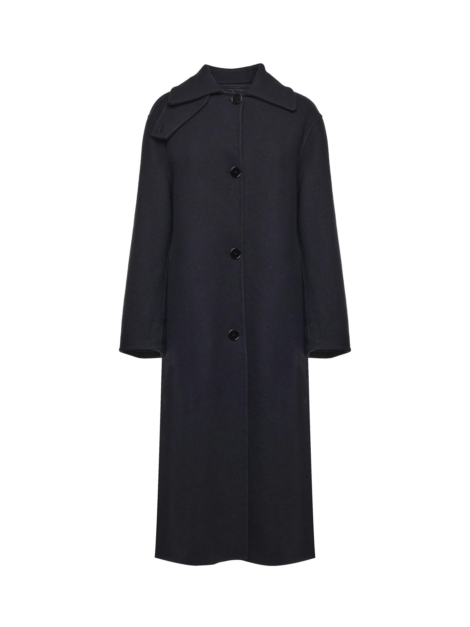 X Jil Sander Cappotto Barrelene Moncler оригінал – Купити в Україні – боковий вид