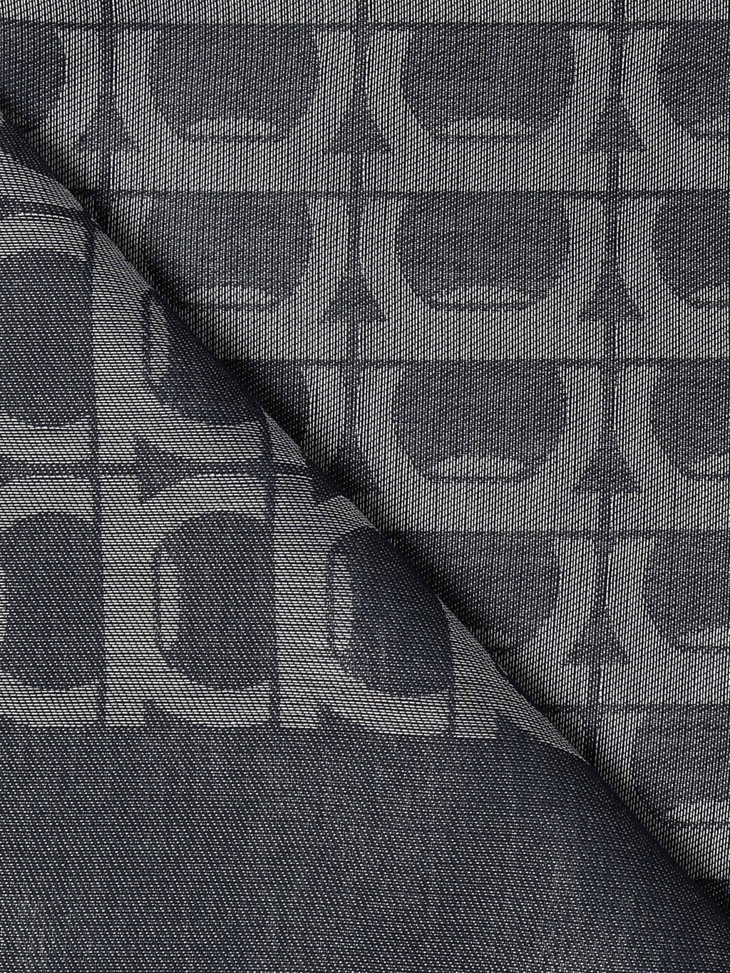 Оригінальна Stola Jacquard Gancini Monogram Salvatore ferragamo – вид ззаду