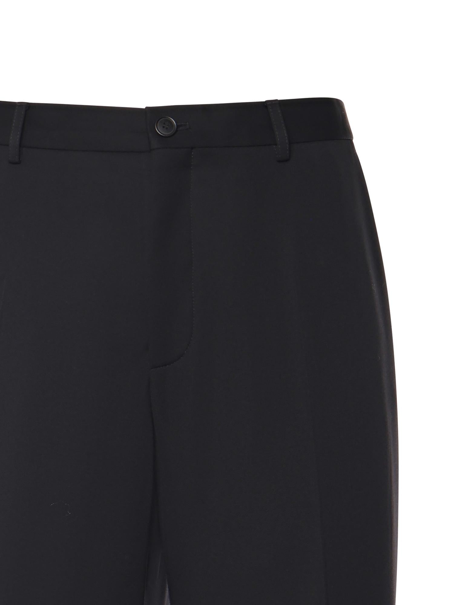 Pantaloni Da Smoking In Lana Balenciaga – Гарантія оригінальності – вид ззаду