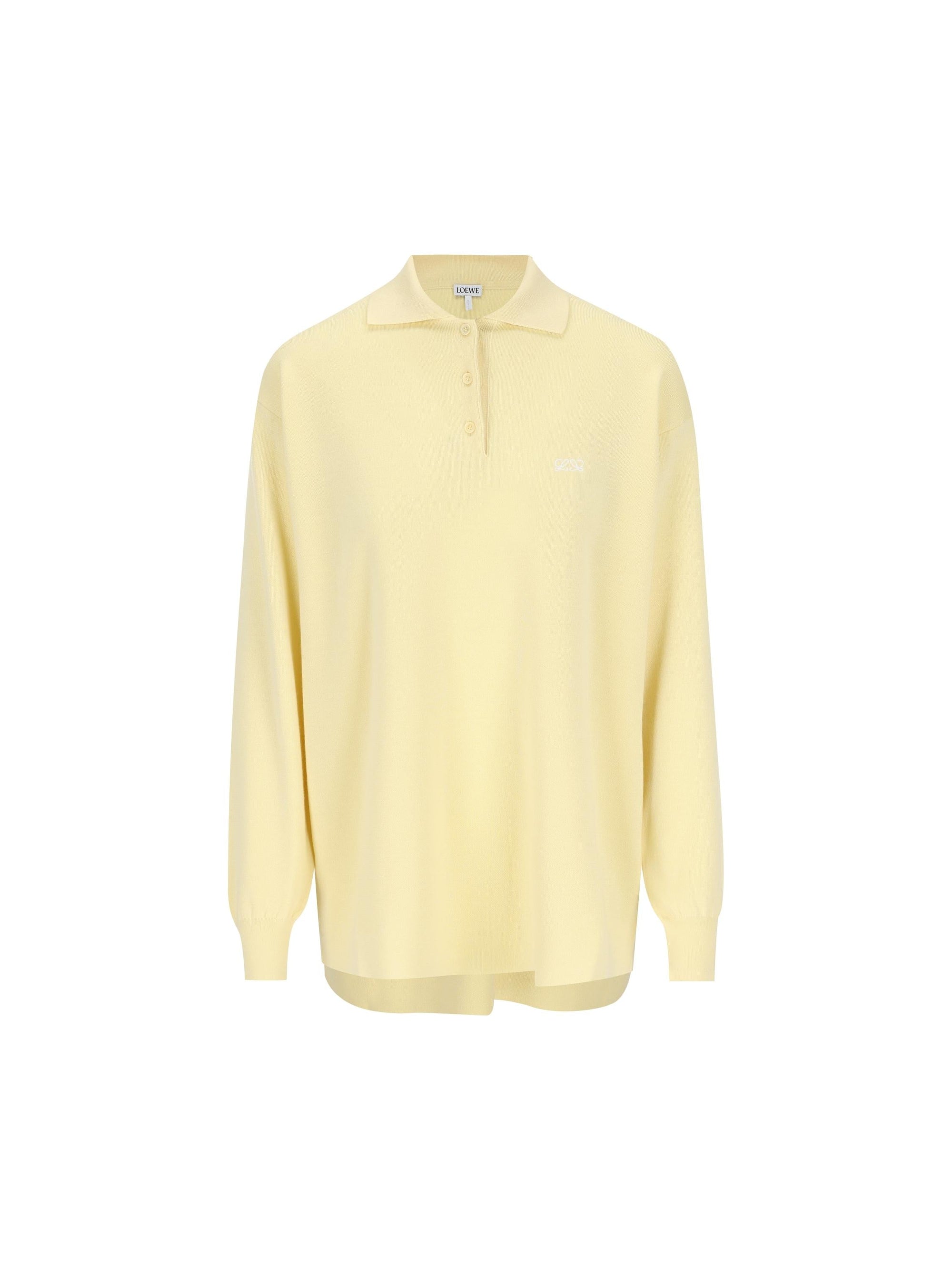 Оригінальна Cashmere And Silk Polo Loewe – боковий вид