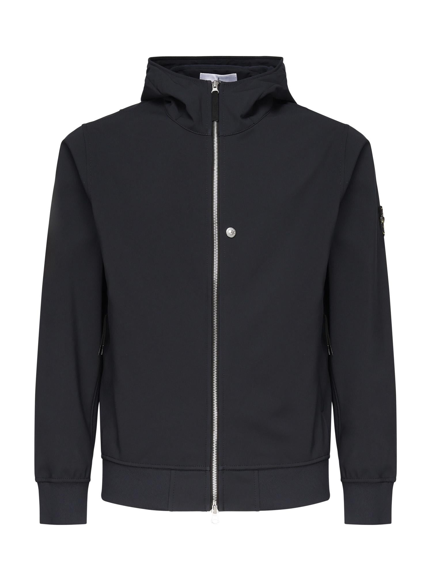 Оригінальна Giacca Con Zip E Logo Stone island – боковий вид