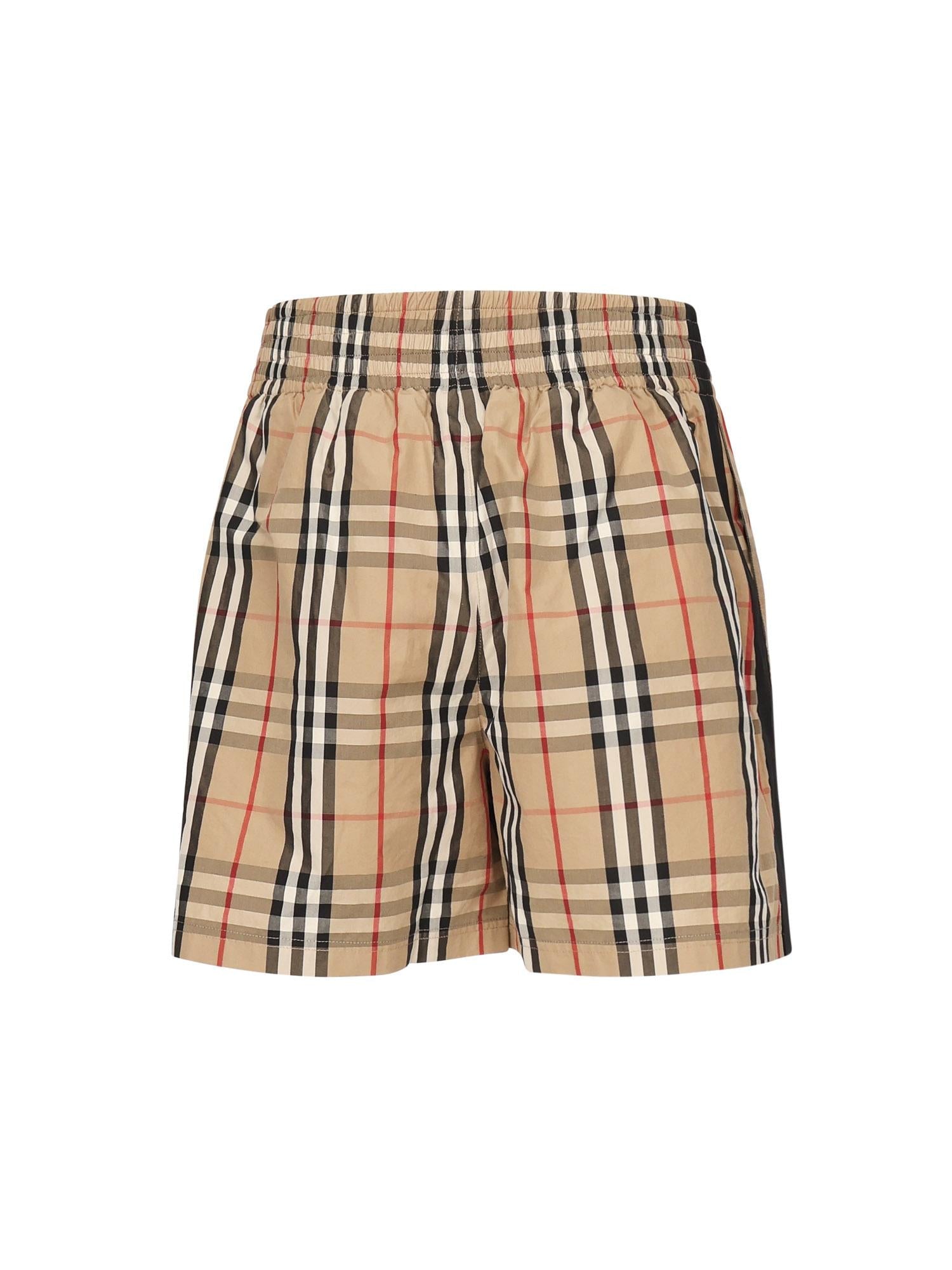 Shorts In Cotone Check Burberry оригінал – Купити в Україні – детальний вид