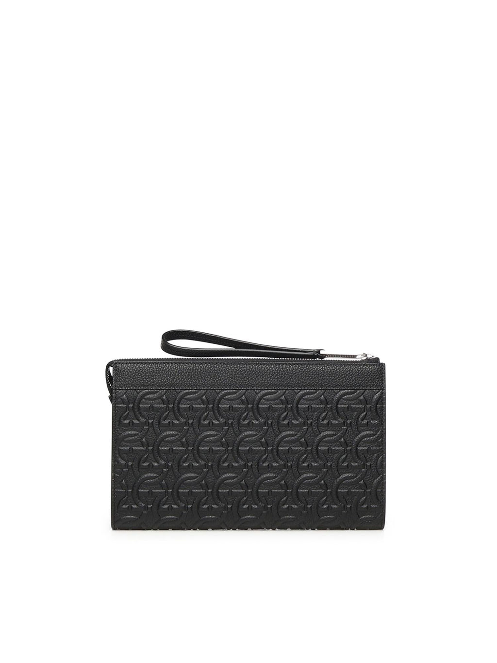 Pouch Con Goffratura Gancini Salvatore ferragamo оригінал – Купити в Україні – детальний вид