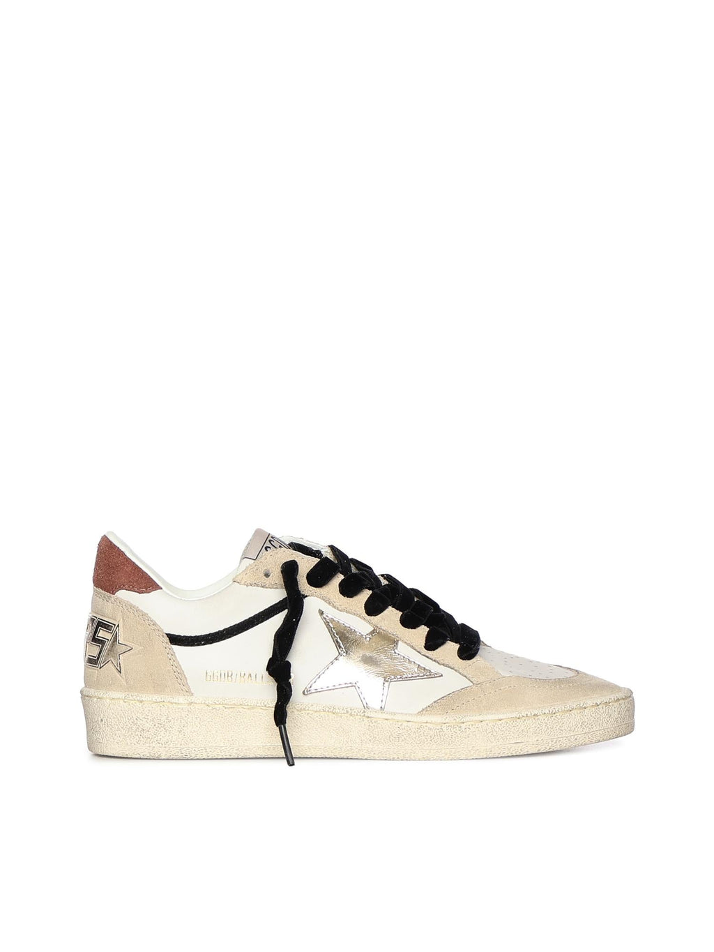 Оригінальна Sneaker Ball Star In Pelle Golden goose – боковий вид