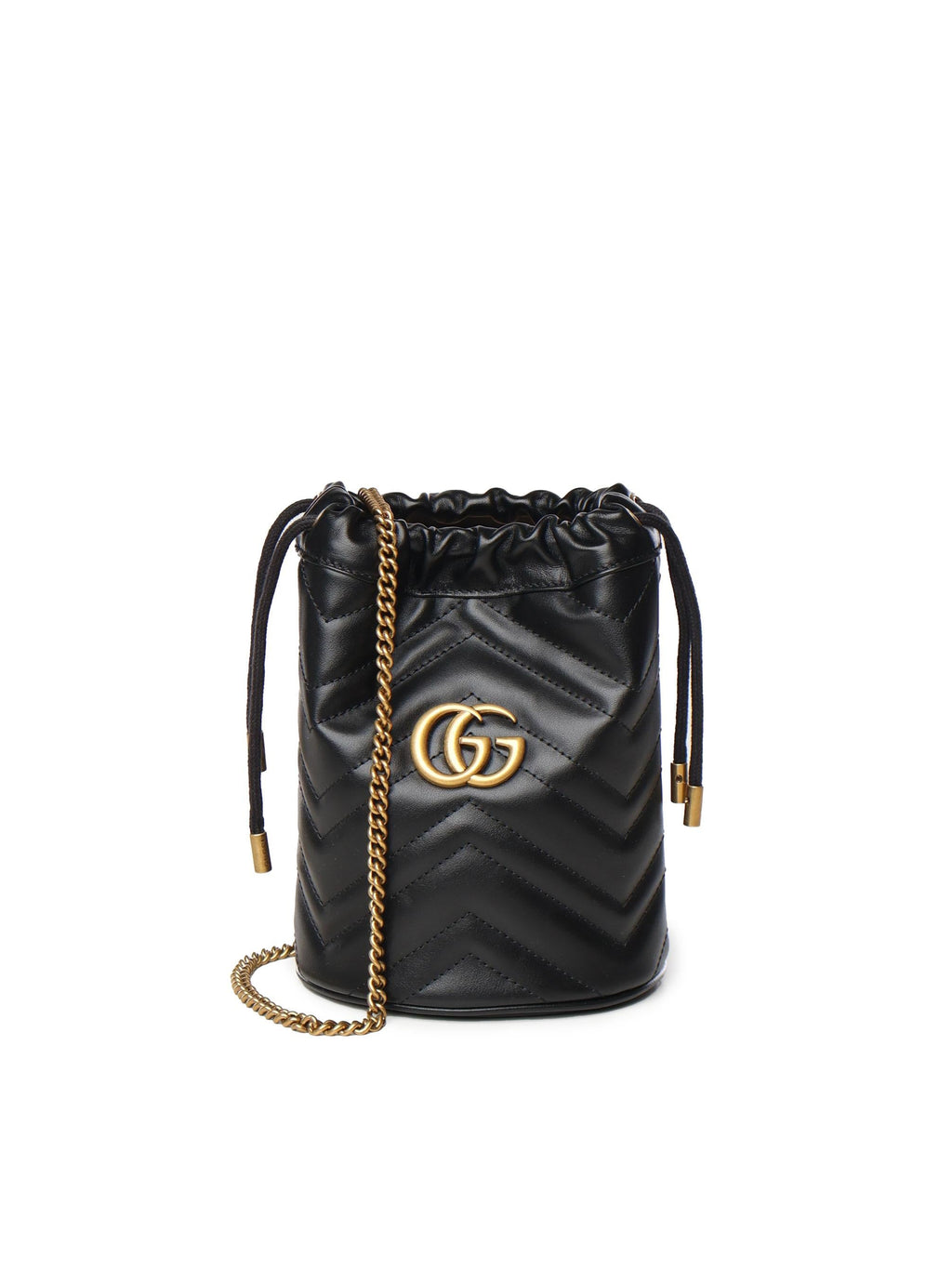 Оригінальна Mini Borsa A Secchiello Gg Marmont Gucci – боковий вид