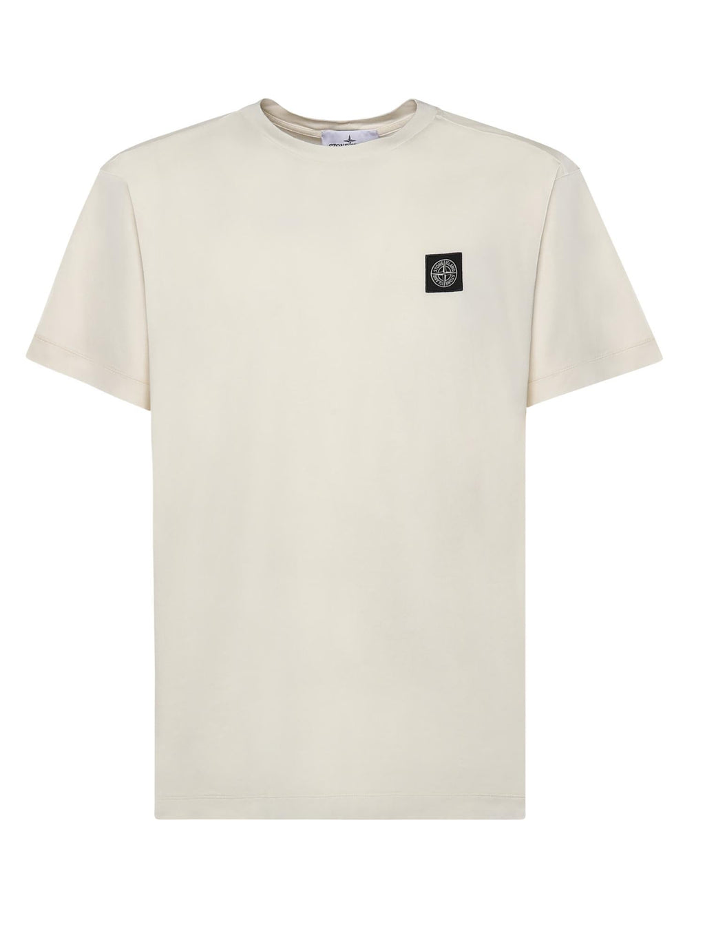 Оригінальна T-Shirt Con Patch Compass In Jersey DI Cotone Stone island – боковий вид