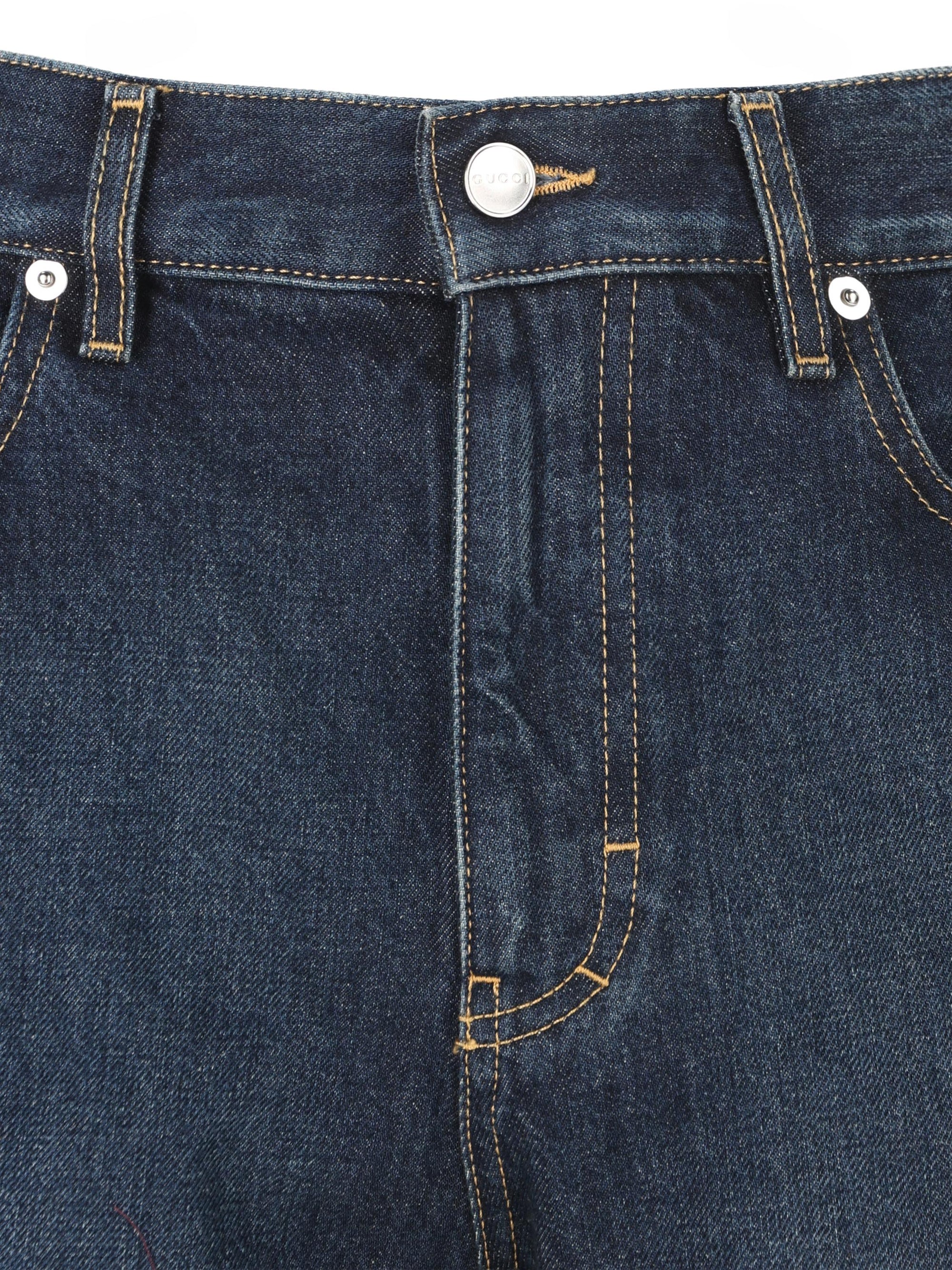 Оригінальна Jeans In Denim DI Cotone Gucci – детальний вид