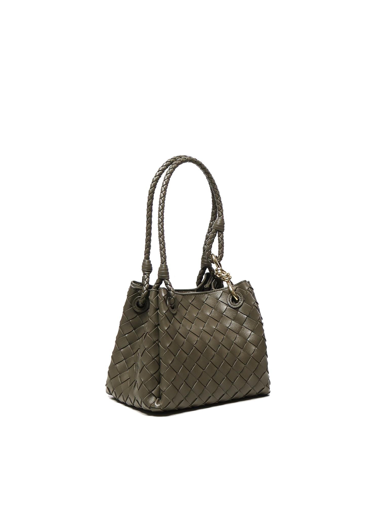 Mini Bag Parachute Bottega veneta оригінал – Купити в Україні – вид ззаду