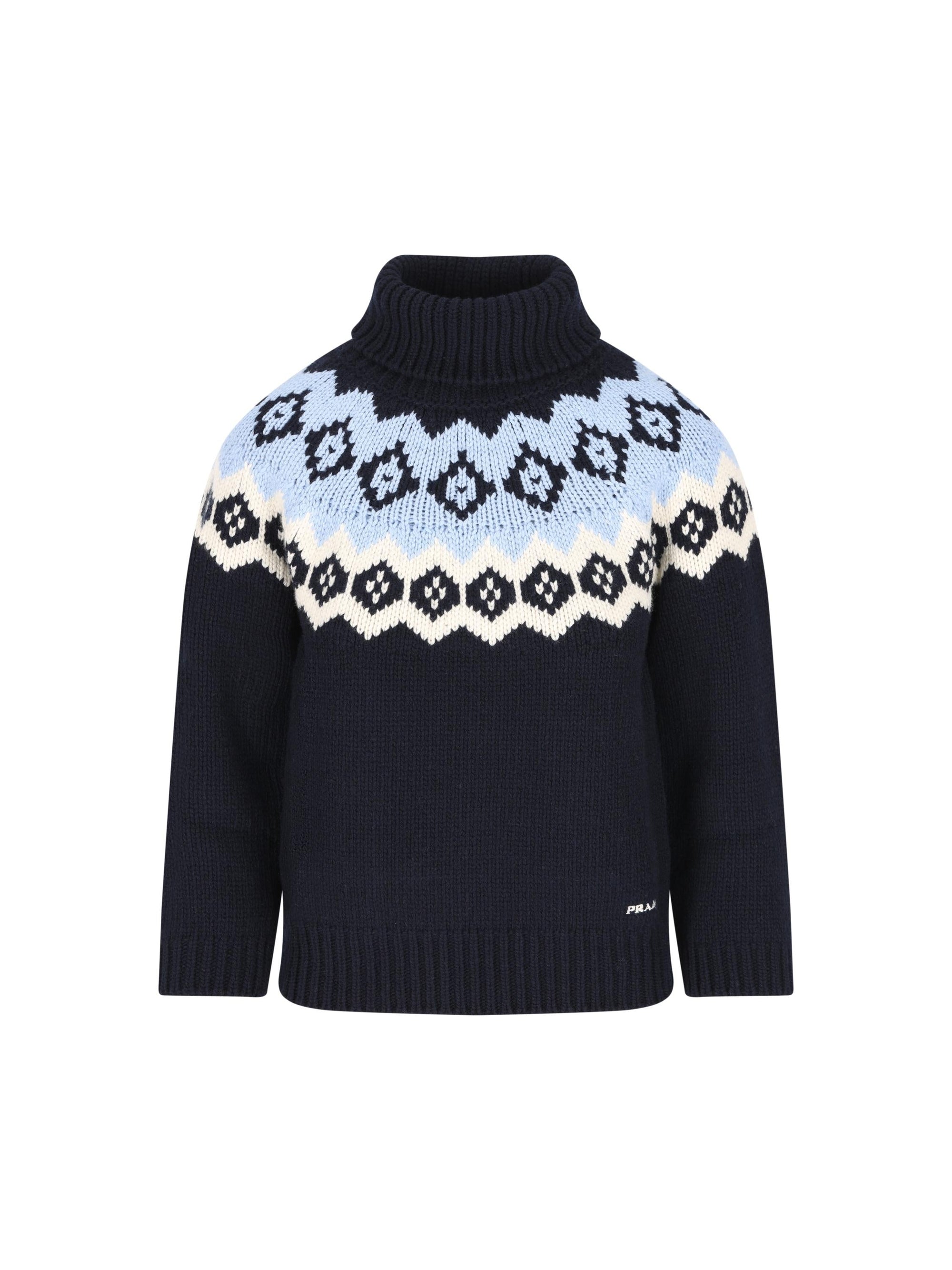 Maglia In Lana E Cashmere Prada оригінал – Купити в Україні – боковий вид