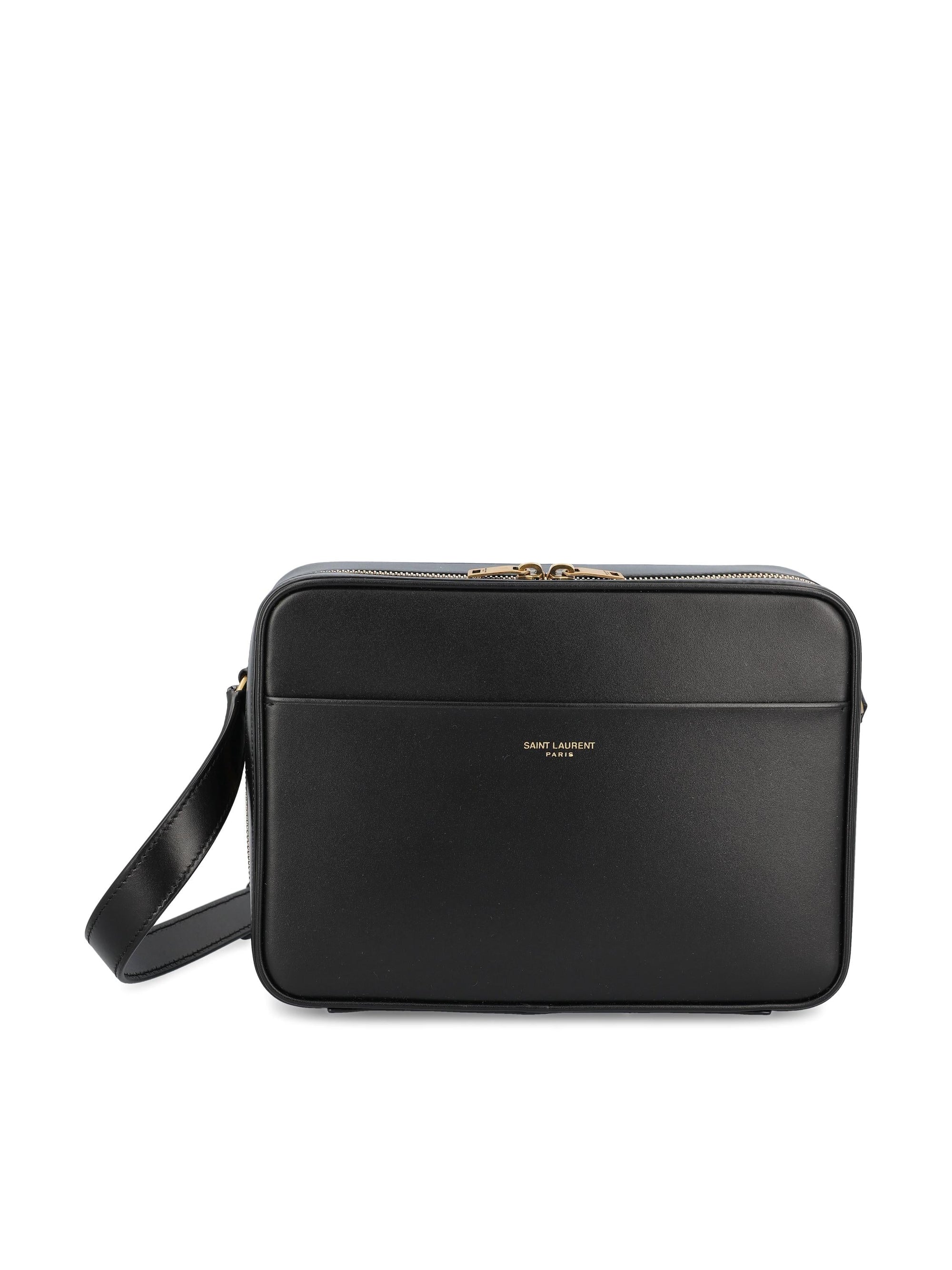 Оригінальна Leather Camera Bag Saint laurent – боковий вид