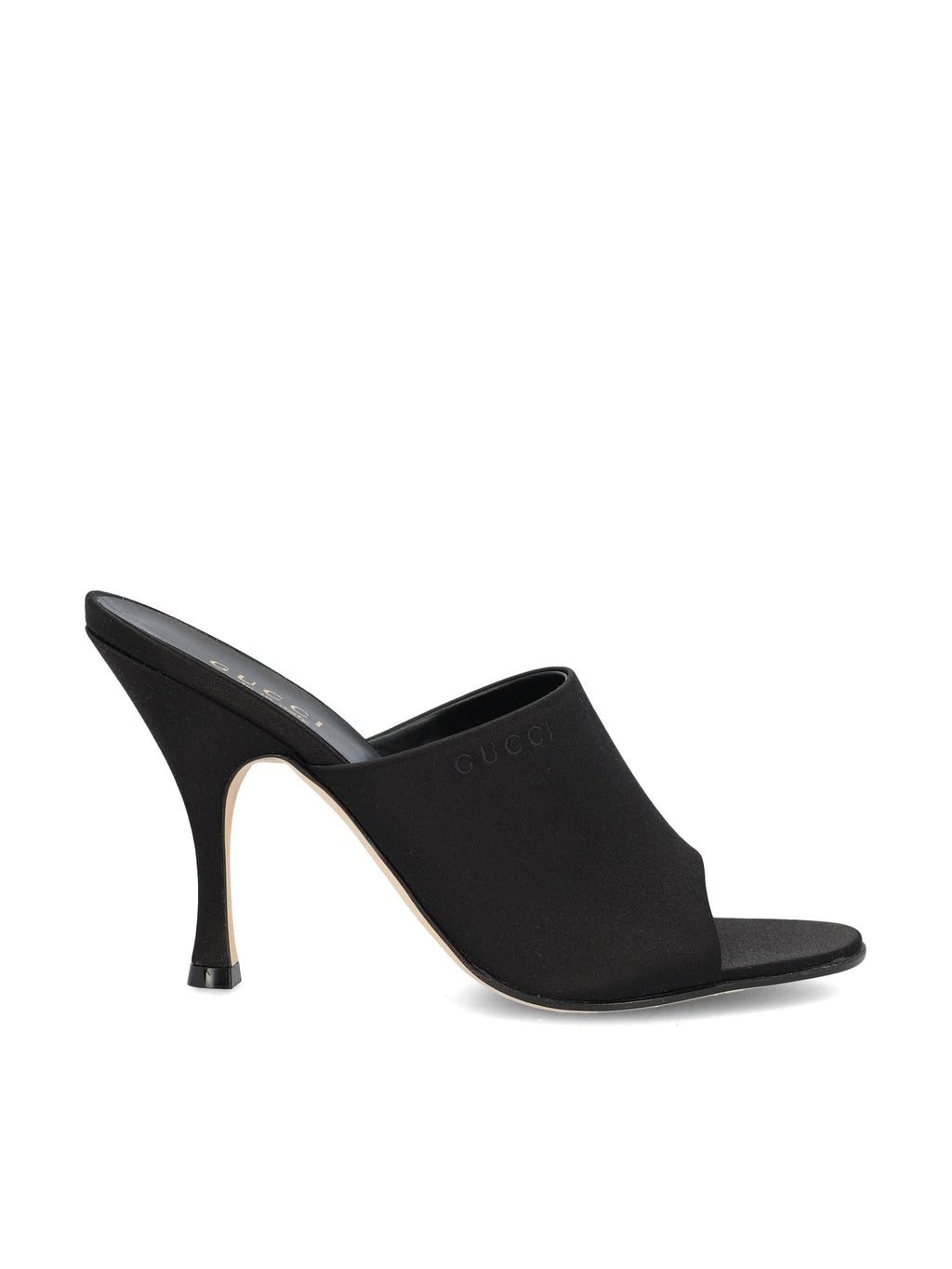 Satin Slider Sandal Gucci оригінал – Купити в Україні – боковий вид