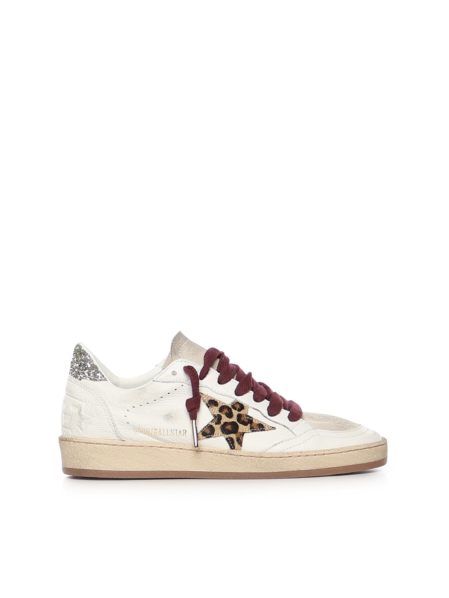 Оригінальна Sneaker Ball Star In Pelle Golden goose – боковий вид