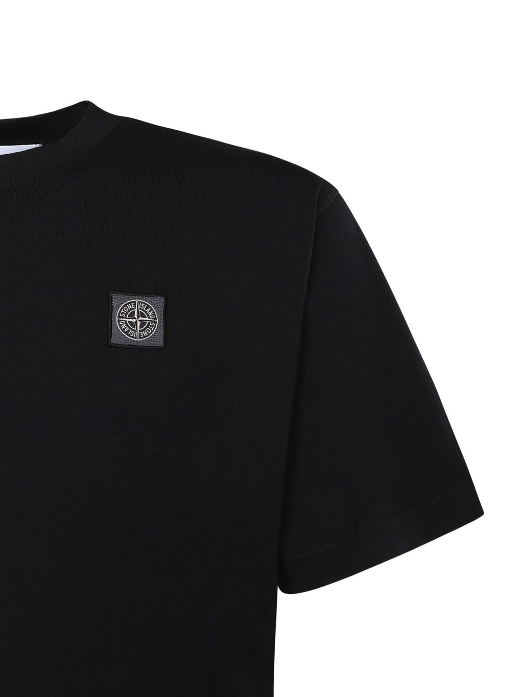 Оригінальна T-Shirt Con Patch Compass In Jersey DI Cotone Stone island – вид ззаду