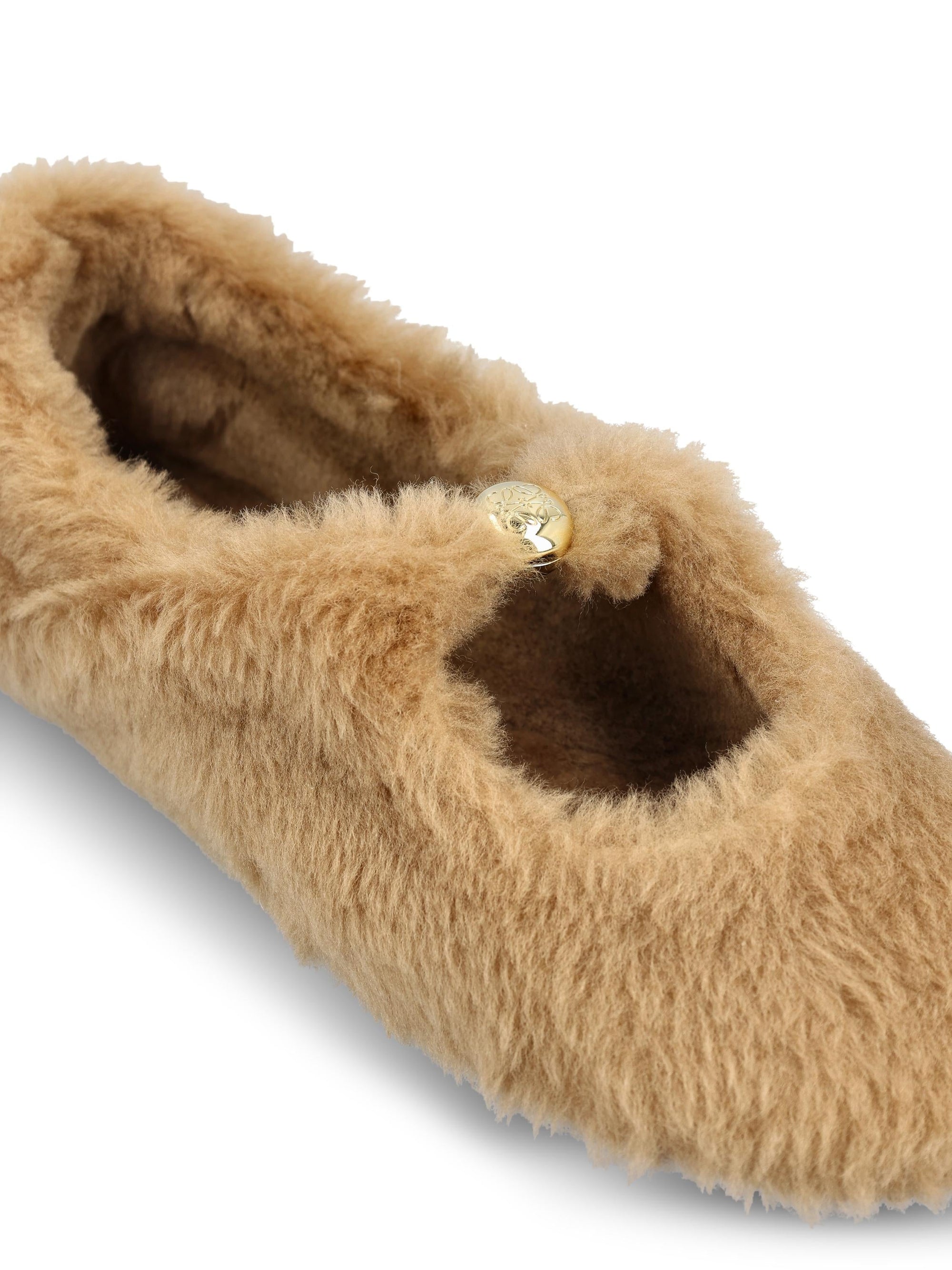 Оригінальна Pebble Soft Ballerina In Shearling Loewe – збільшений вид
