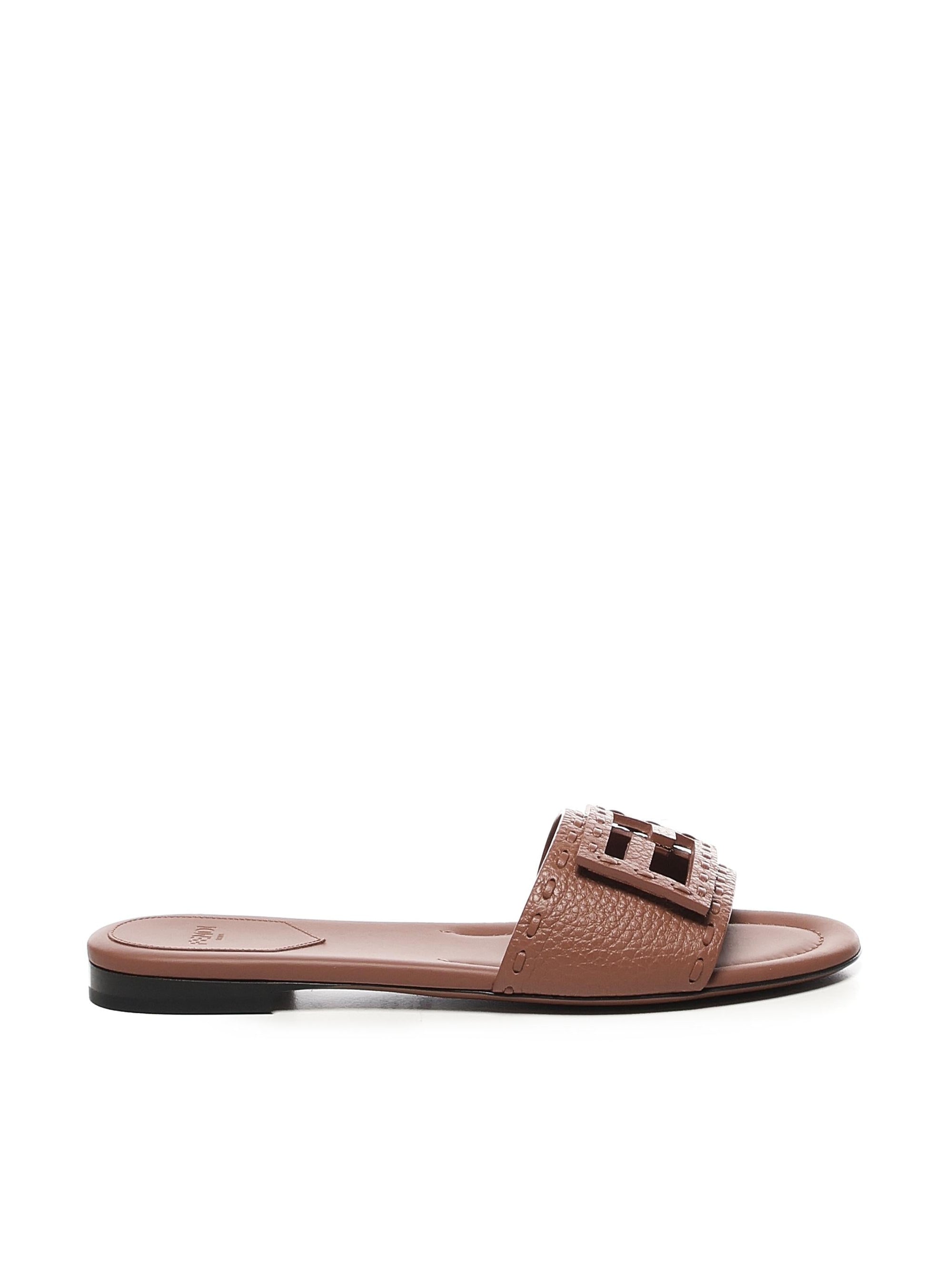 Оригінальна Slides Baguette In Pelle Fendi – боковий вид