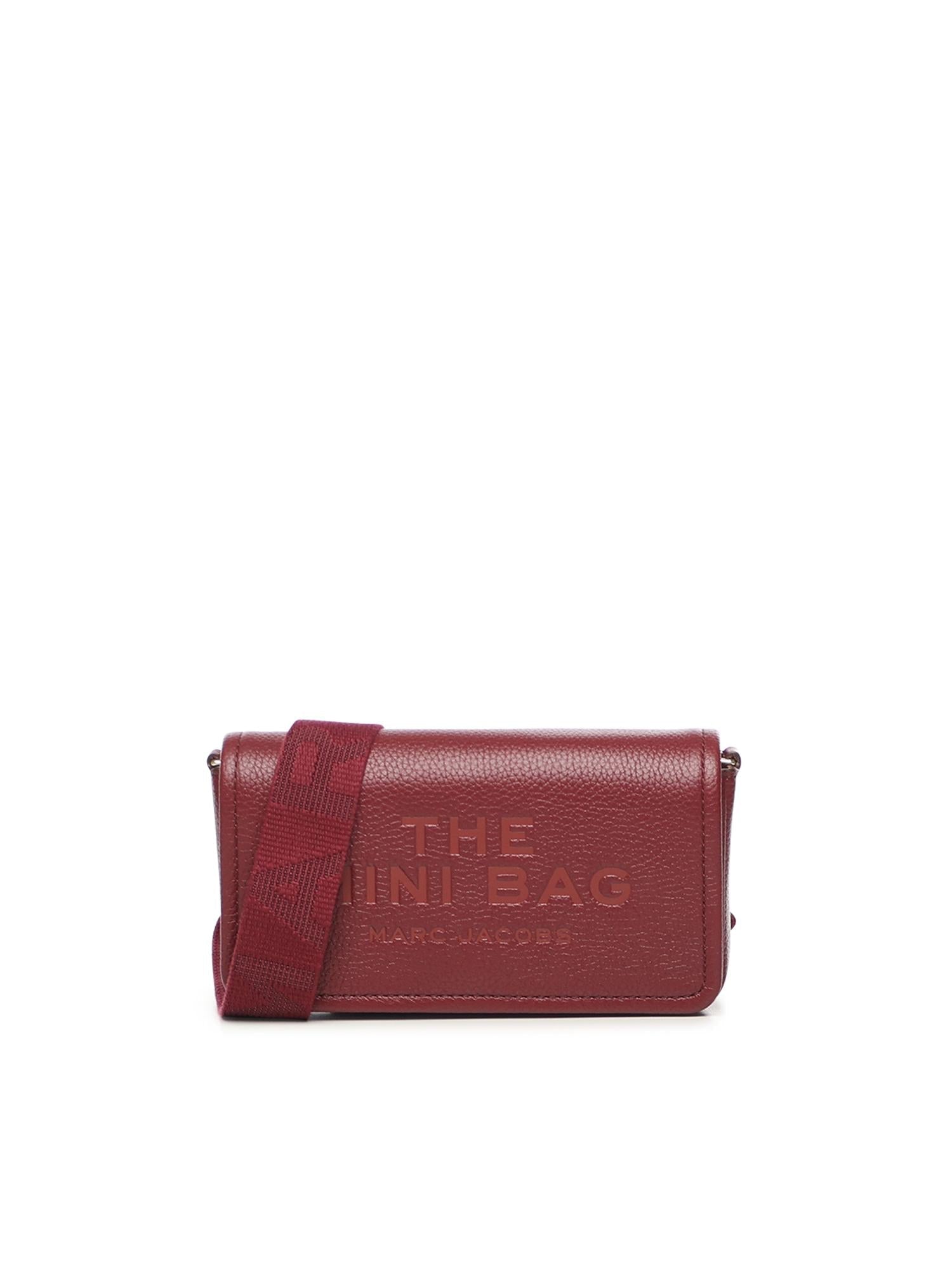 Borsa The Leather Mini Bag Marc jacobs – Гарантія оригінальності – боковий вид