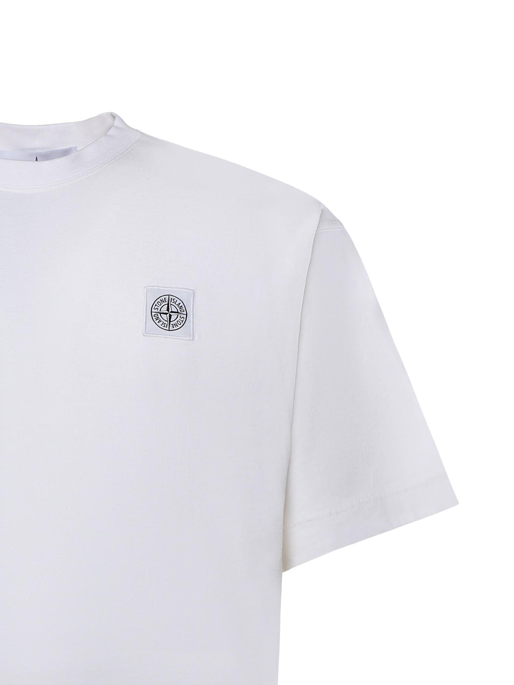 Оригінальна T-Shirt Con Patch Compass In Jersey DI Cotone Stone island – вид ззаду