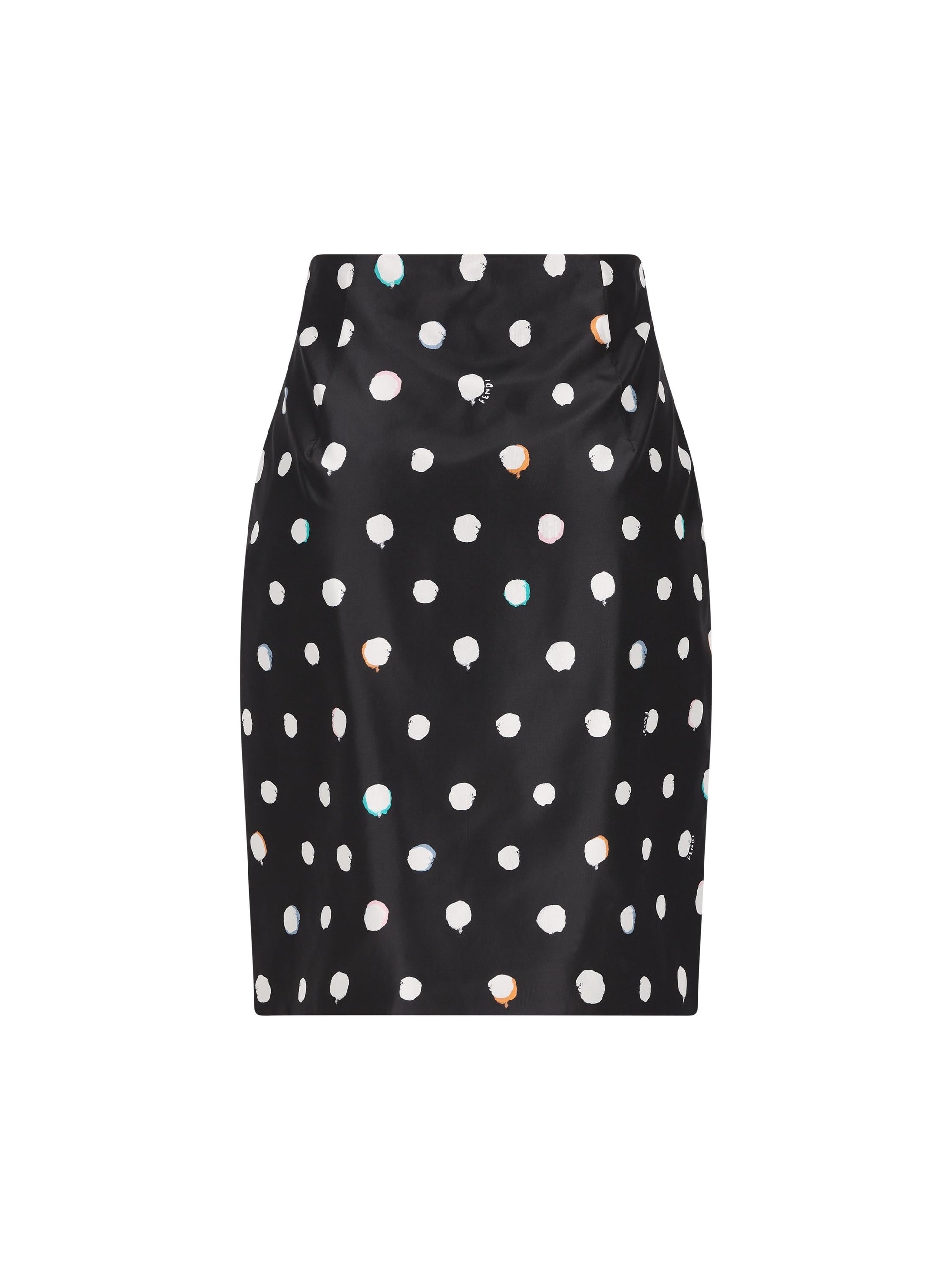 Оригінальна Taffeta Skirt Fendi – вид ззаду