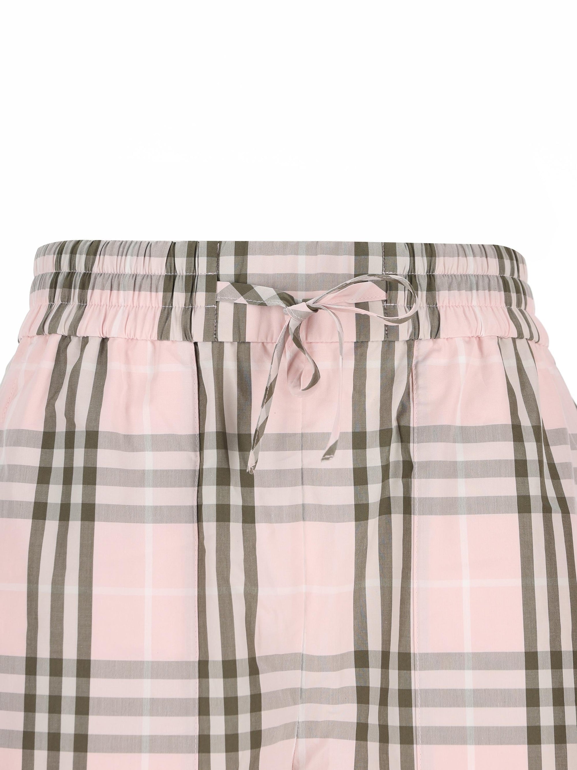 Оригінальна Cotton Check Shorts Burberry – детальний вид