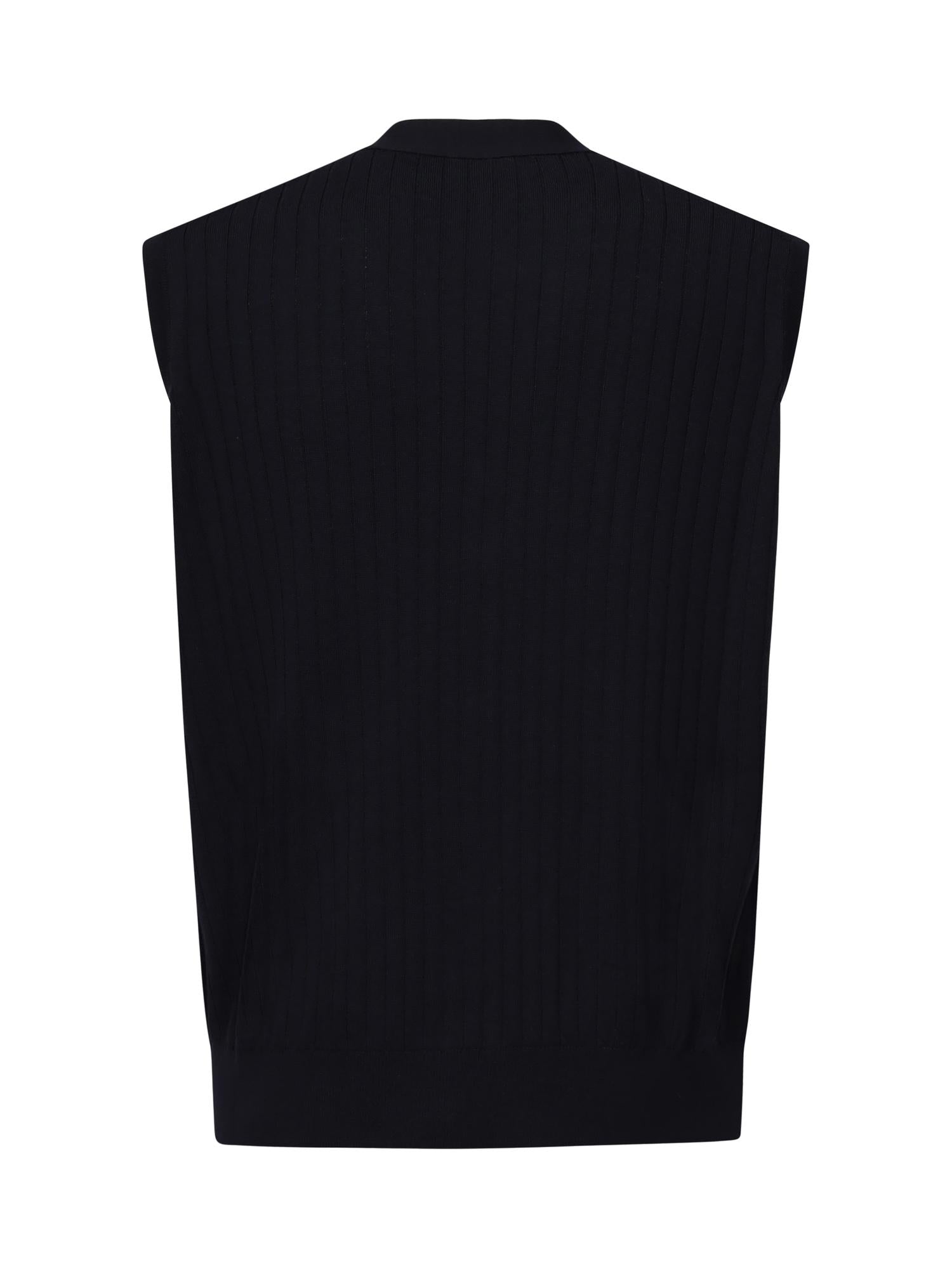 Gilet In Lana A Coste Bottega veneta – Гарантія оригінальності – детальний вид